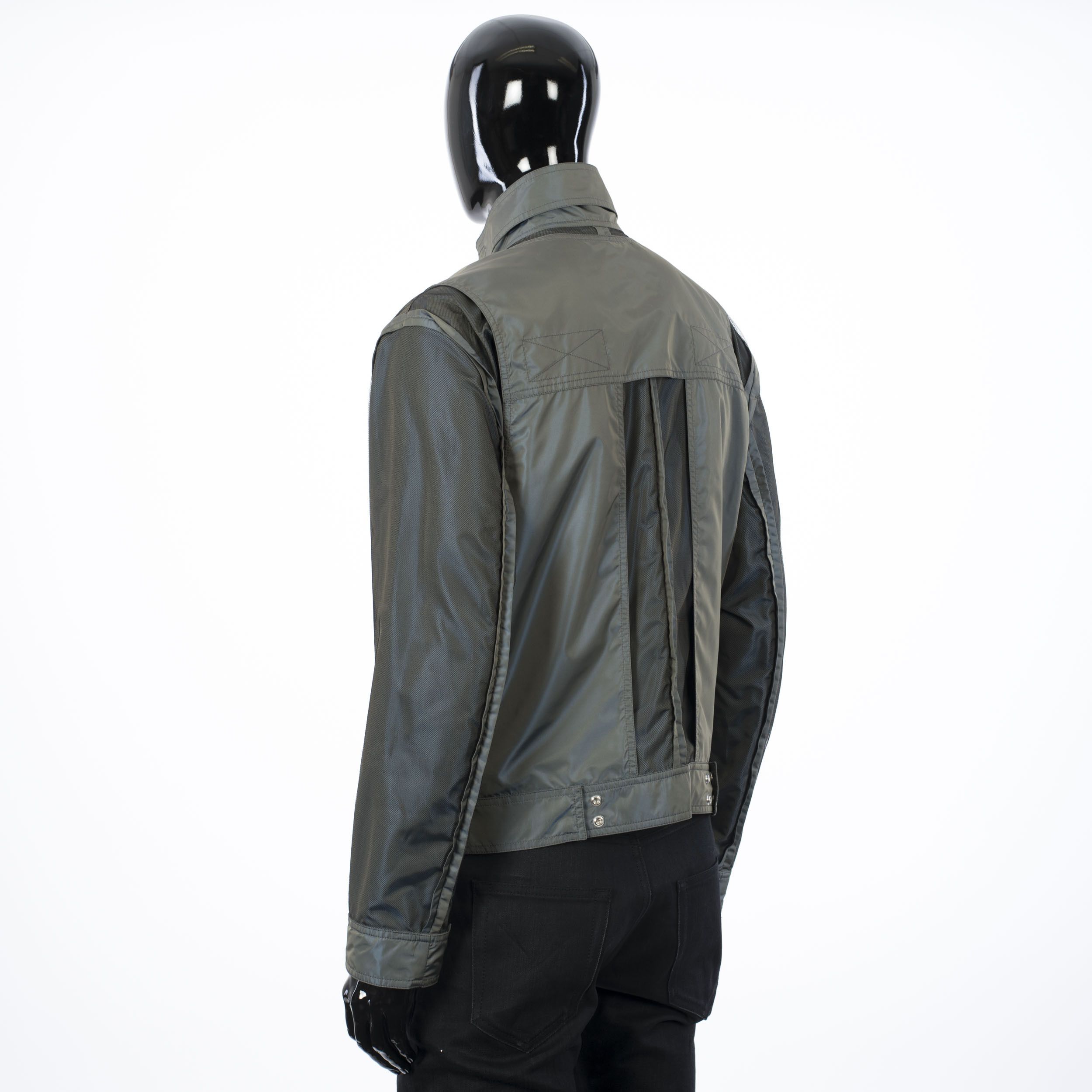 Dior × Kim Jones 3800$ Technical Canvas Jacket With Metal Dior Plate Size US M / EU 48-50 / 2 - 4 Thumbnail