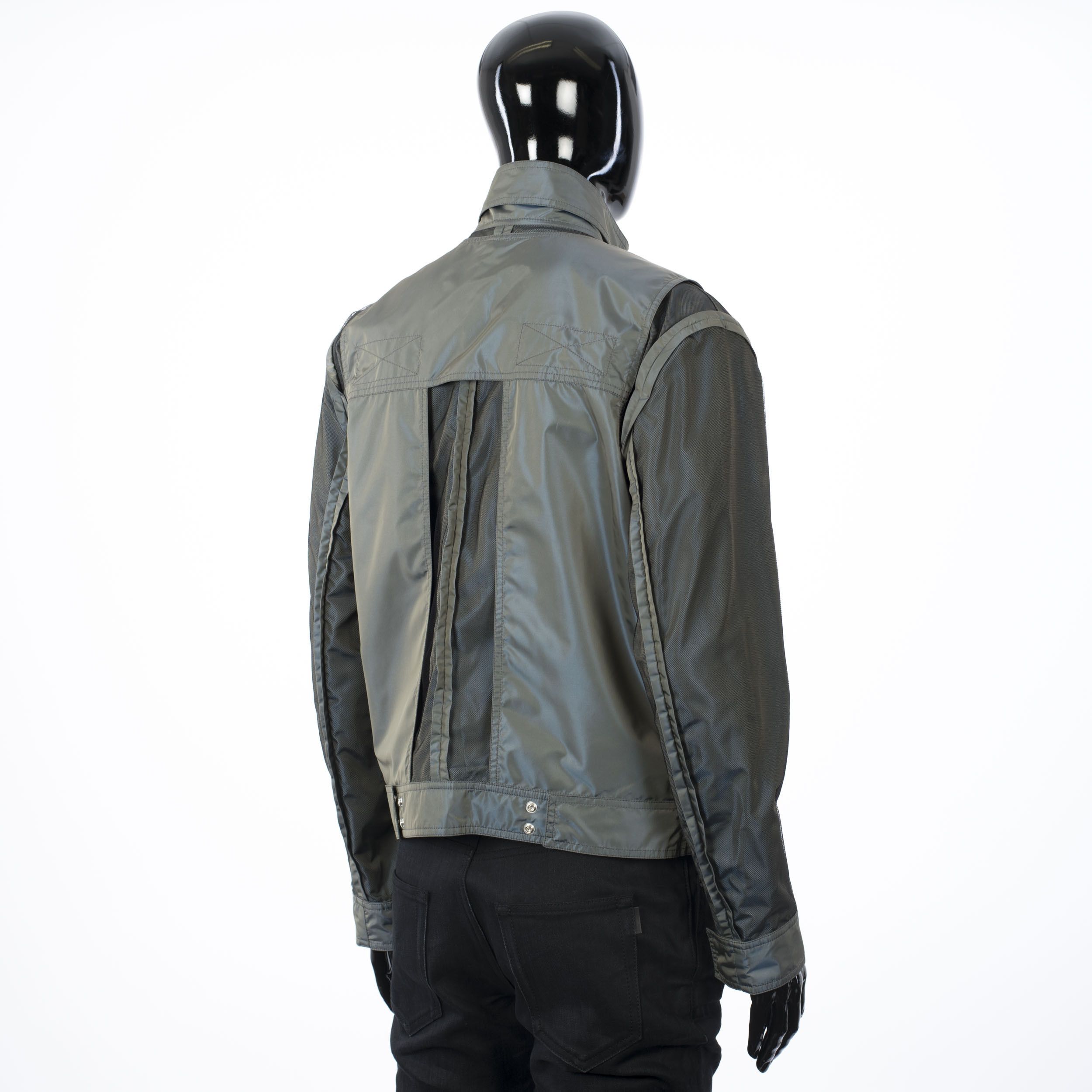 Dior × Kim Jones 3800$ Technical Canvas Jacket With Metal Dior Plate Size US M / EU 48-50 / 2 - 6 Thumbnail