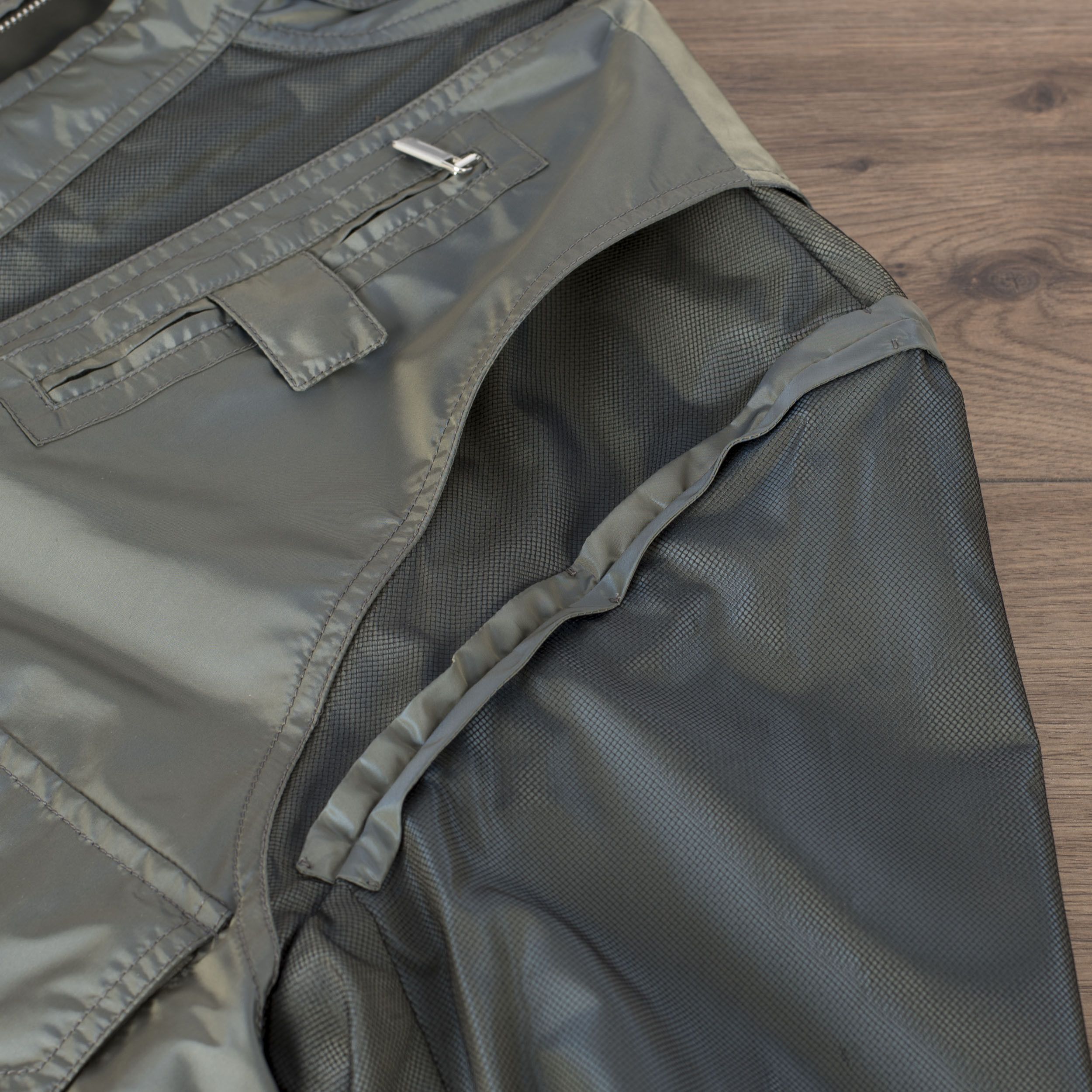 Dior × Kim Jones 3800$ Technical Canvas Jacket With Metal Dior Plate Size US M / EU 48-50 / 2 - 12 Thumbnail