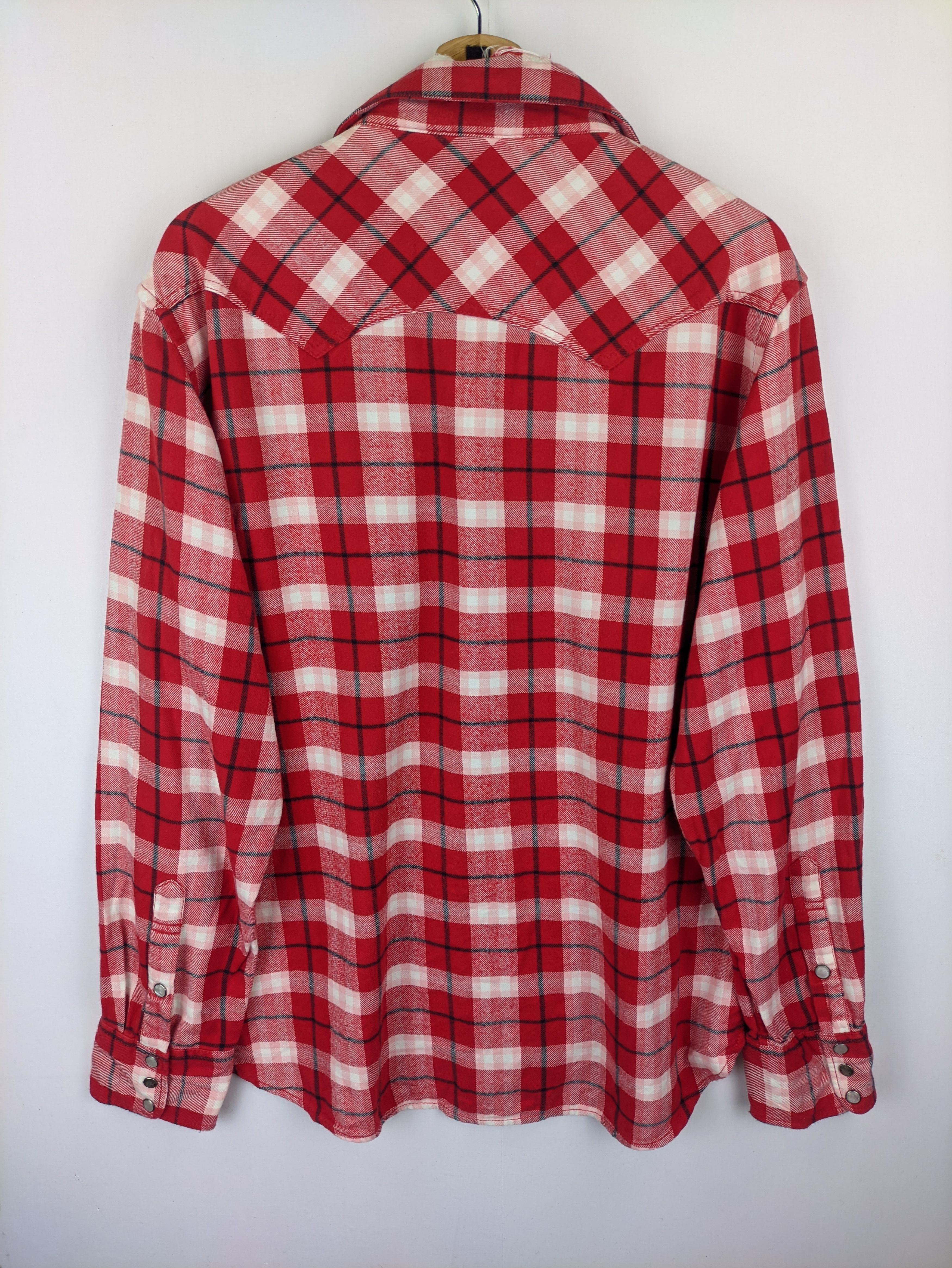 Flannel Steals🔥Flannel Checkered Plaid by Back Number Size US L / EU 52-54 / 3 - 2 Thumbnail