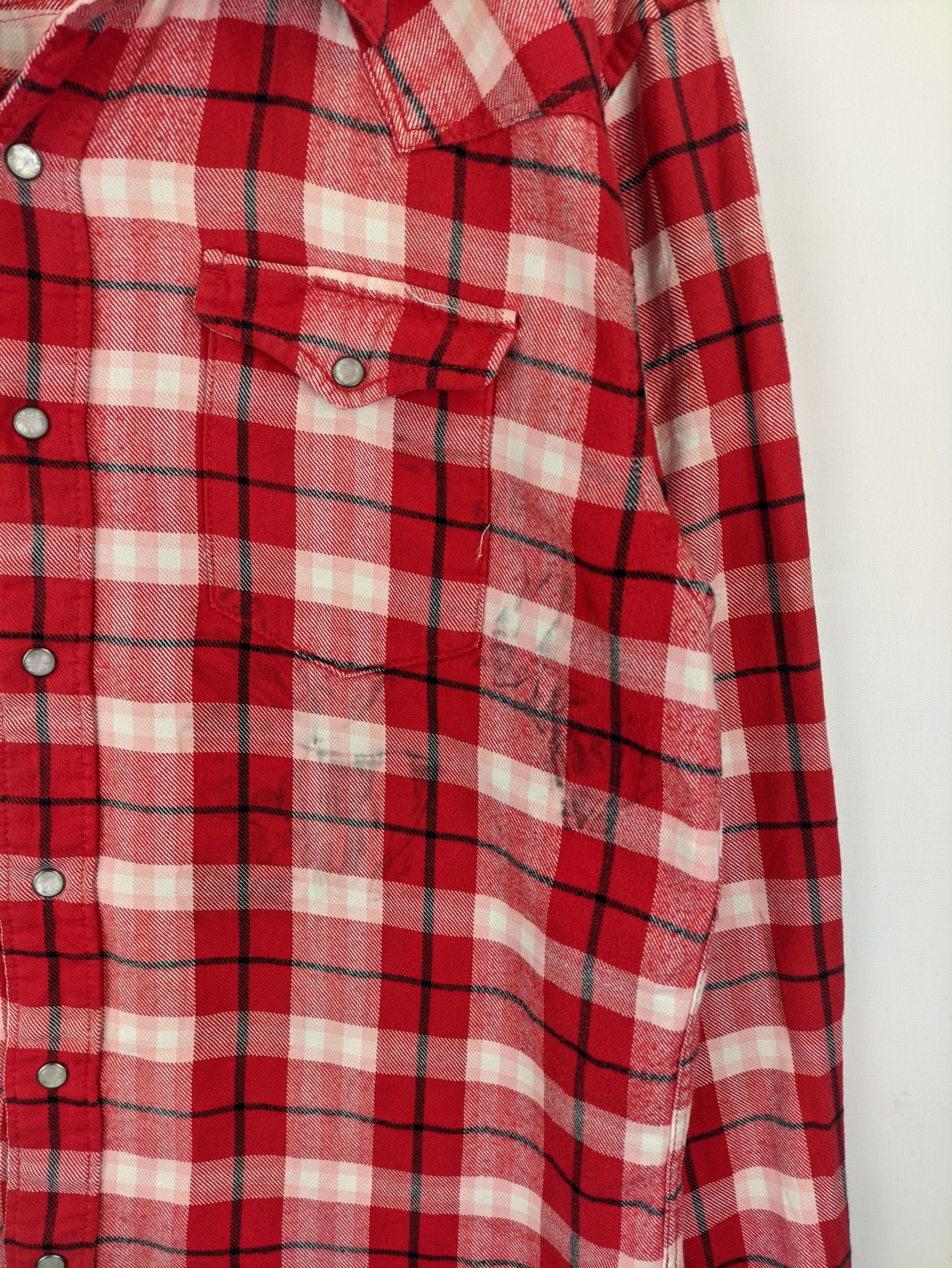 Flannel Steals🔥Flannel Checkered Plaid by Back Number Size US L / EU 52-54 / 3 - 8 Thumbnail