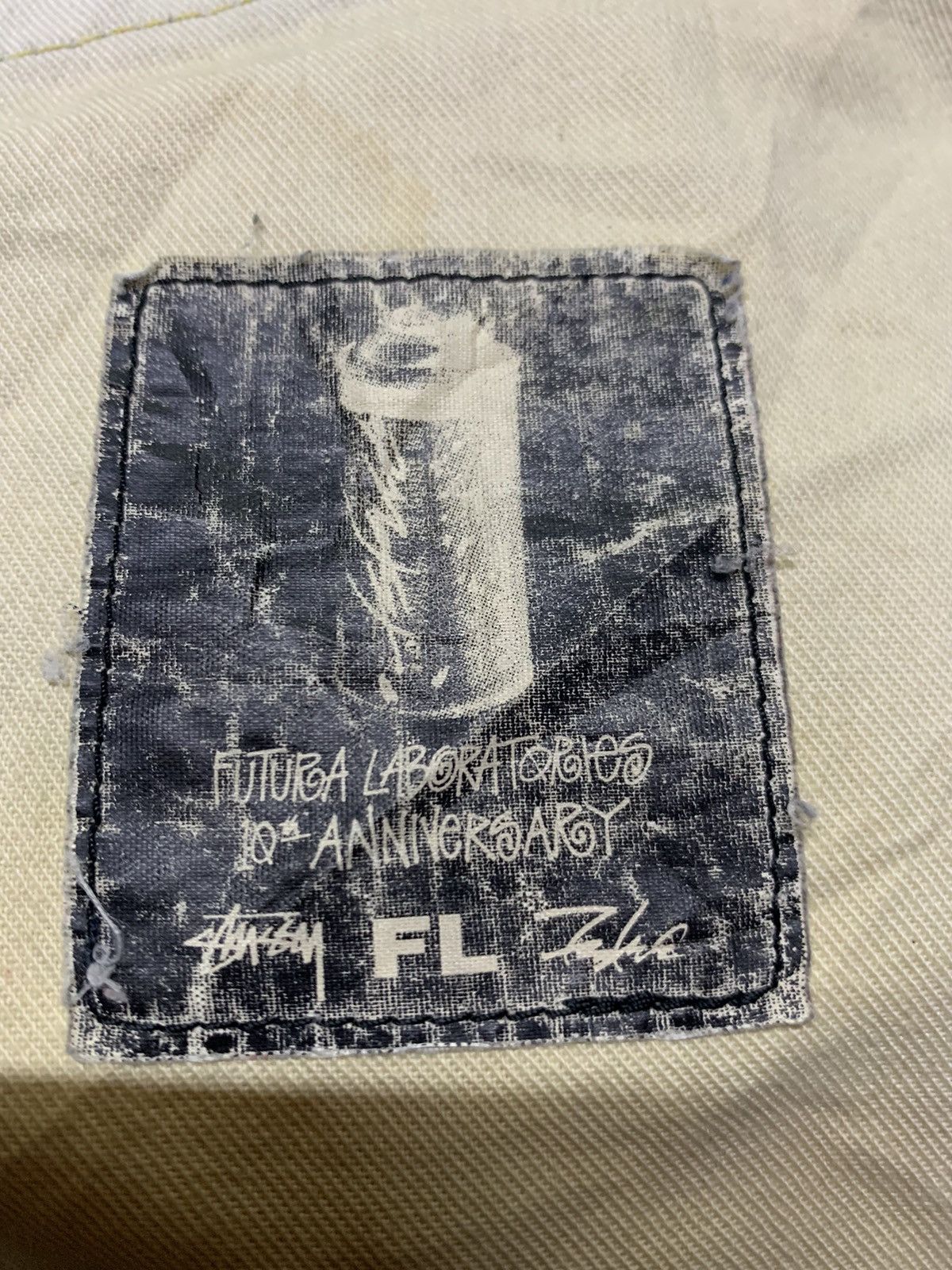 Futura Stussy x FL JEANS (binding offer) Size US 32 / EU 48 - 23 Thumbnail