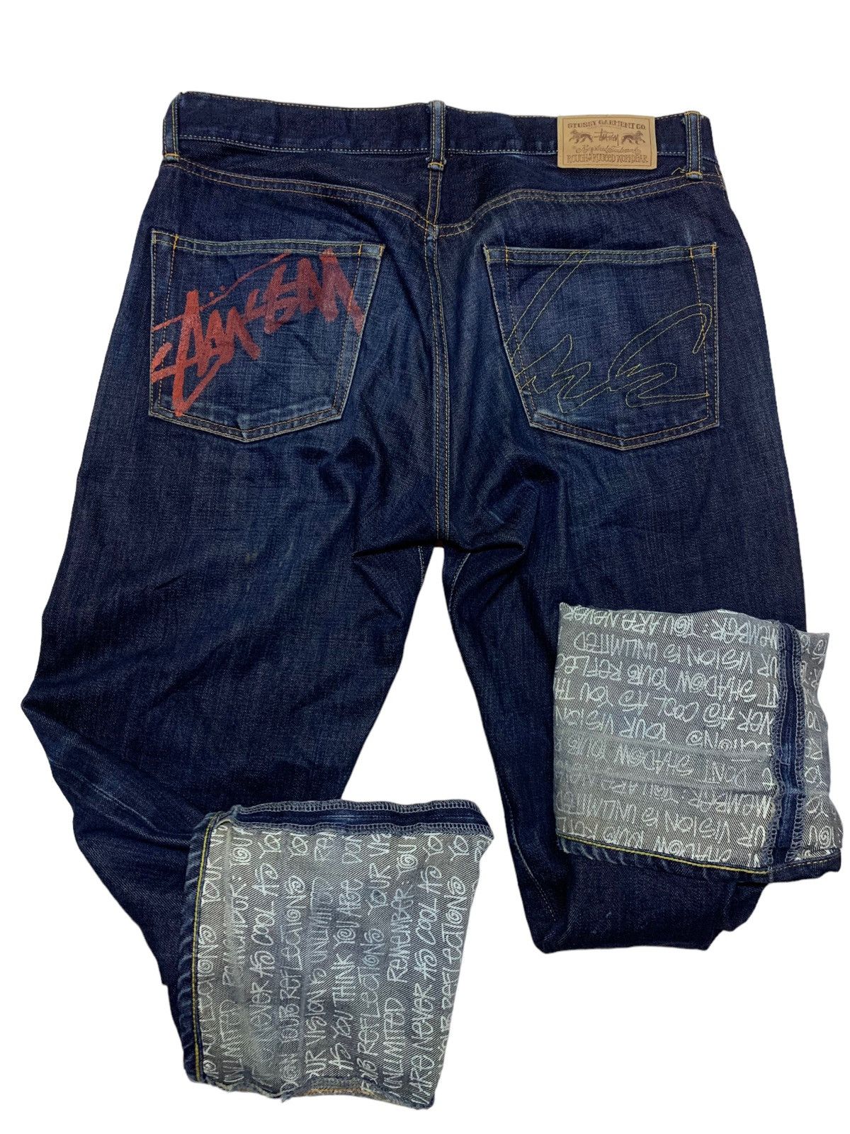 Futura Stussy x FL JEANS (binding offer) Size US 32 / EU 48 - 16 Thumbnail