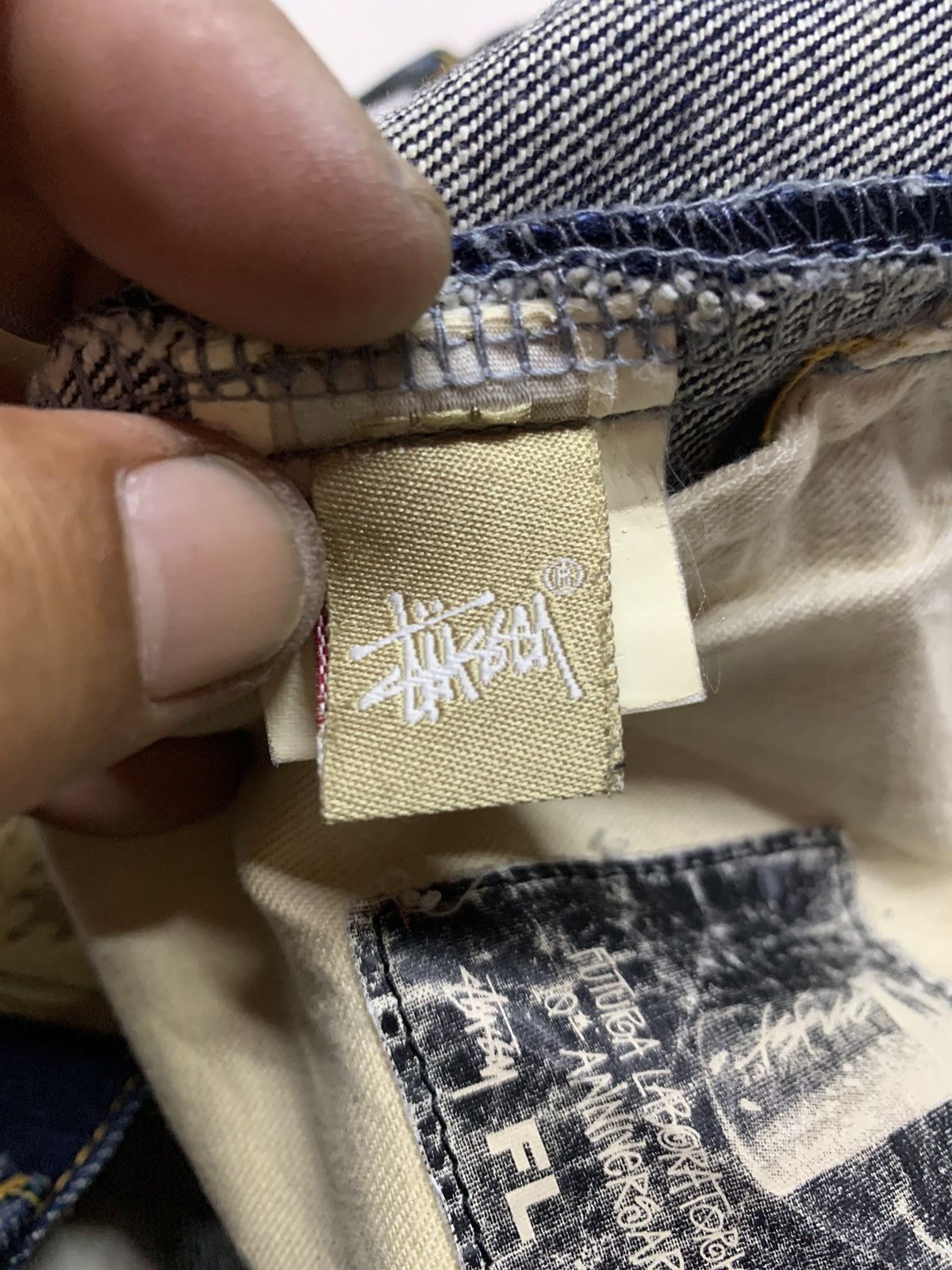 Futura Stussy x FL JEANS (binding offer) Size US 32 / EU 48 - 18 Thumbnail