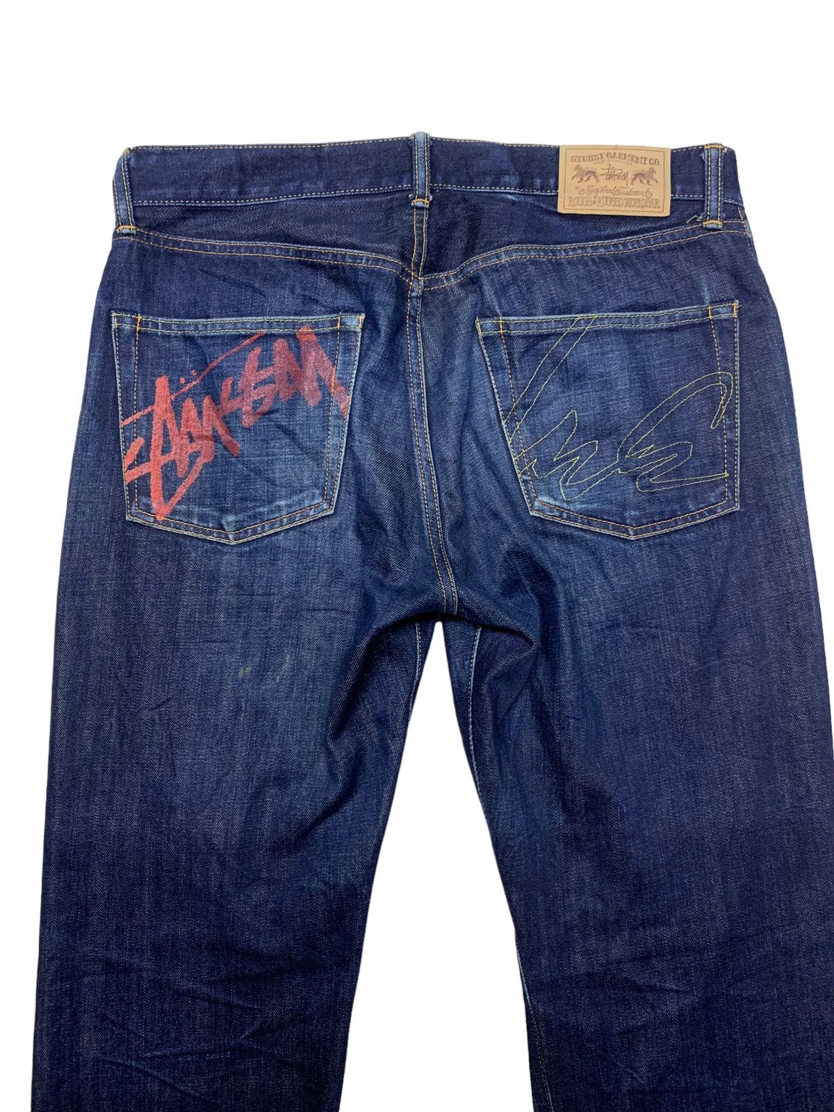 Futura Stussy x FL JEANS (binding offer) Size US 32 / EU 48 - 4 Thumbnail