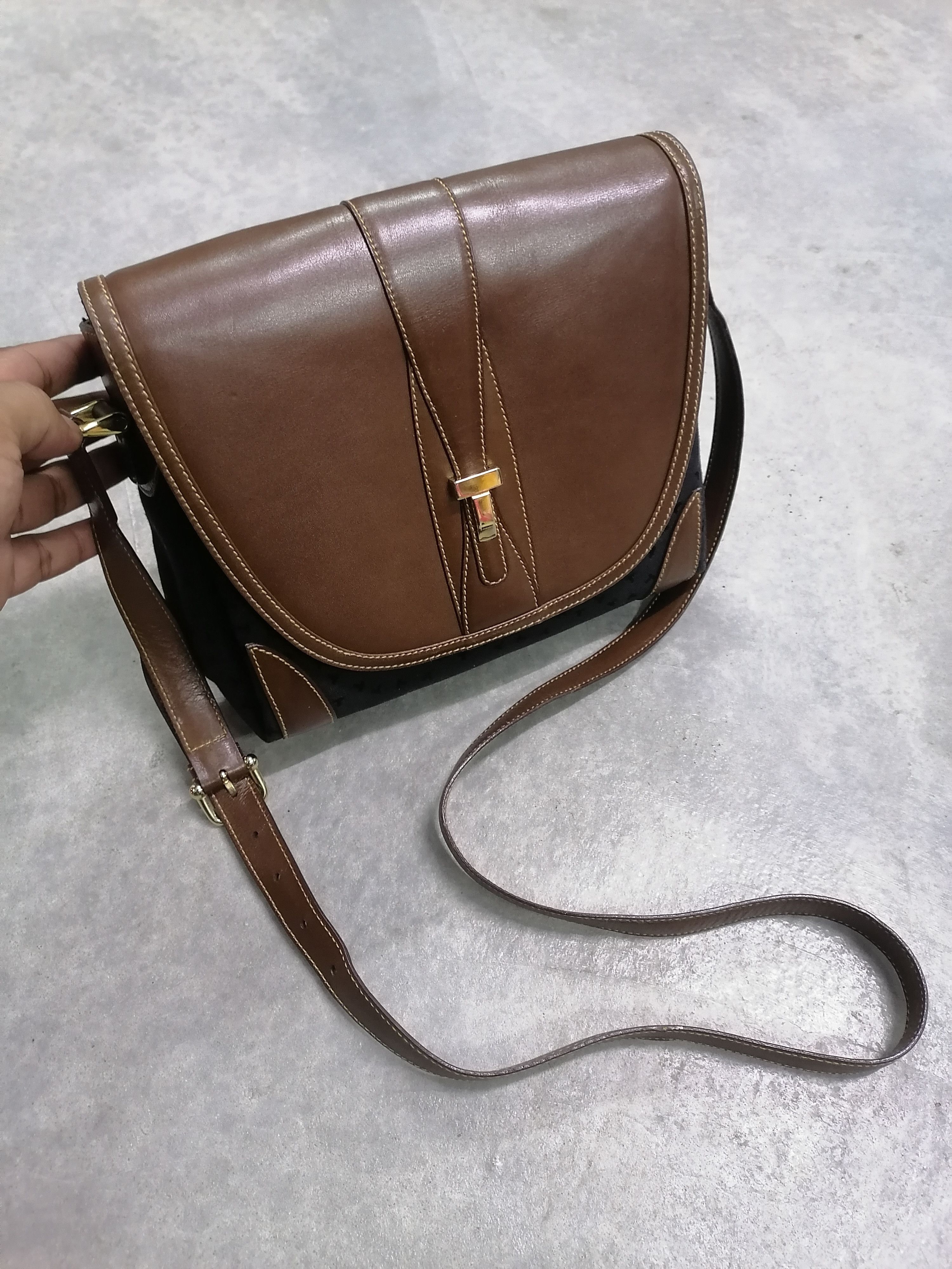 Tiffany & Co. Vintage Tiffany & Co Monogram T Logo Sling Bag Size ONE SIZE - 4 Thumbnail