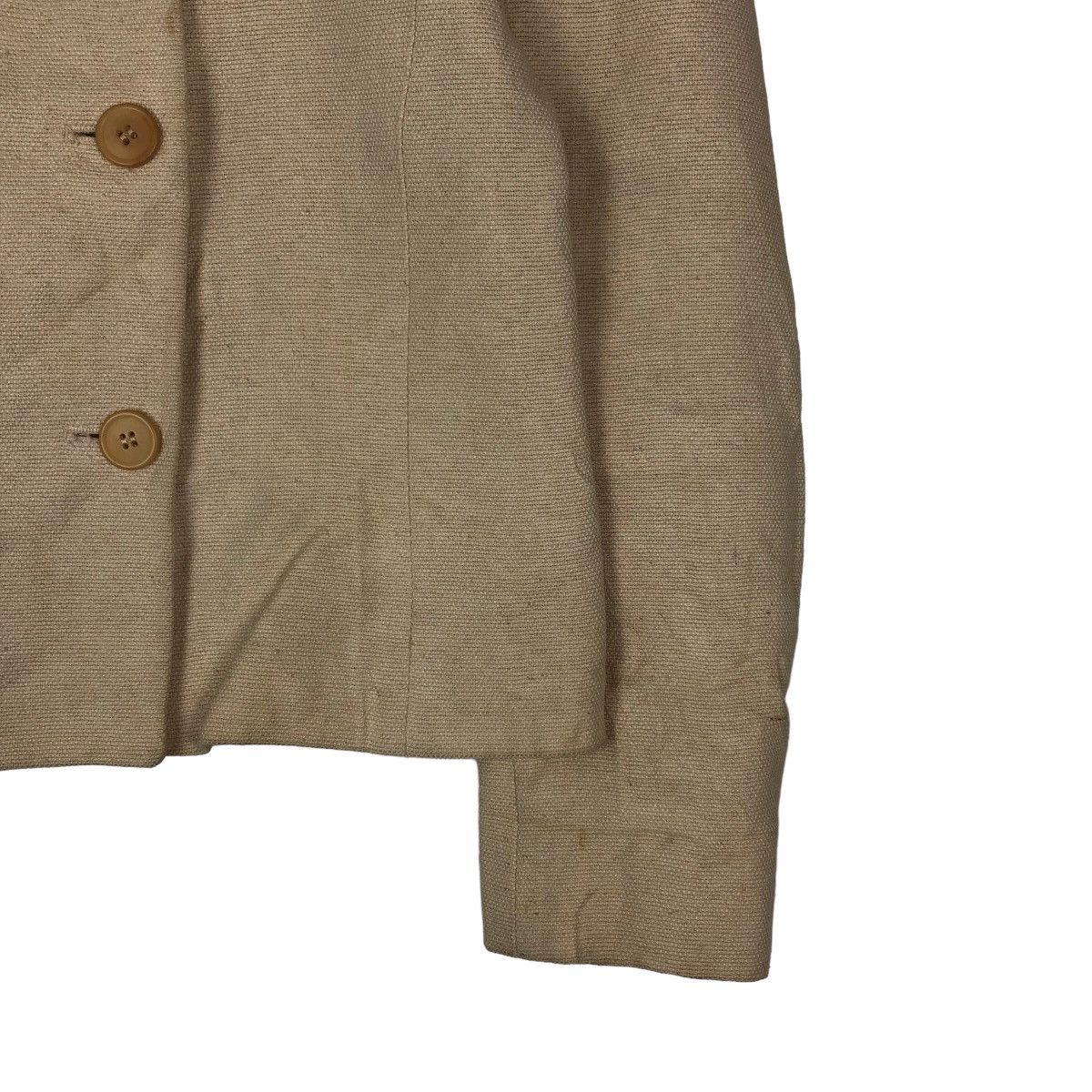 A.P.C. × Japanese Brand VINTAGE APC CROPPED JACKET DOUBLE BREAST DESIGN Size S / US 4 / IT 40 - 4 Thumbnail
