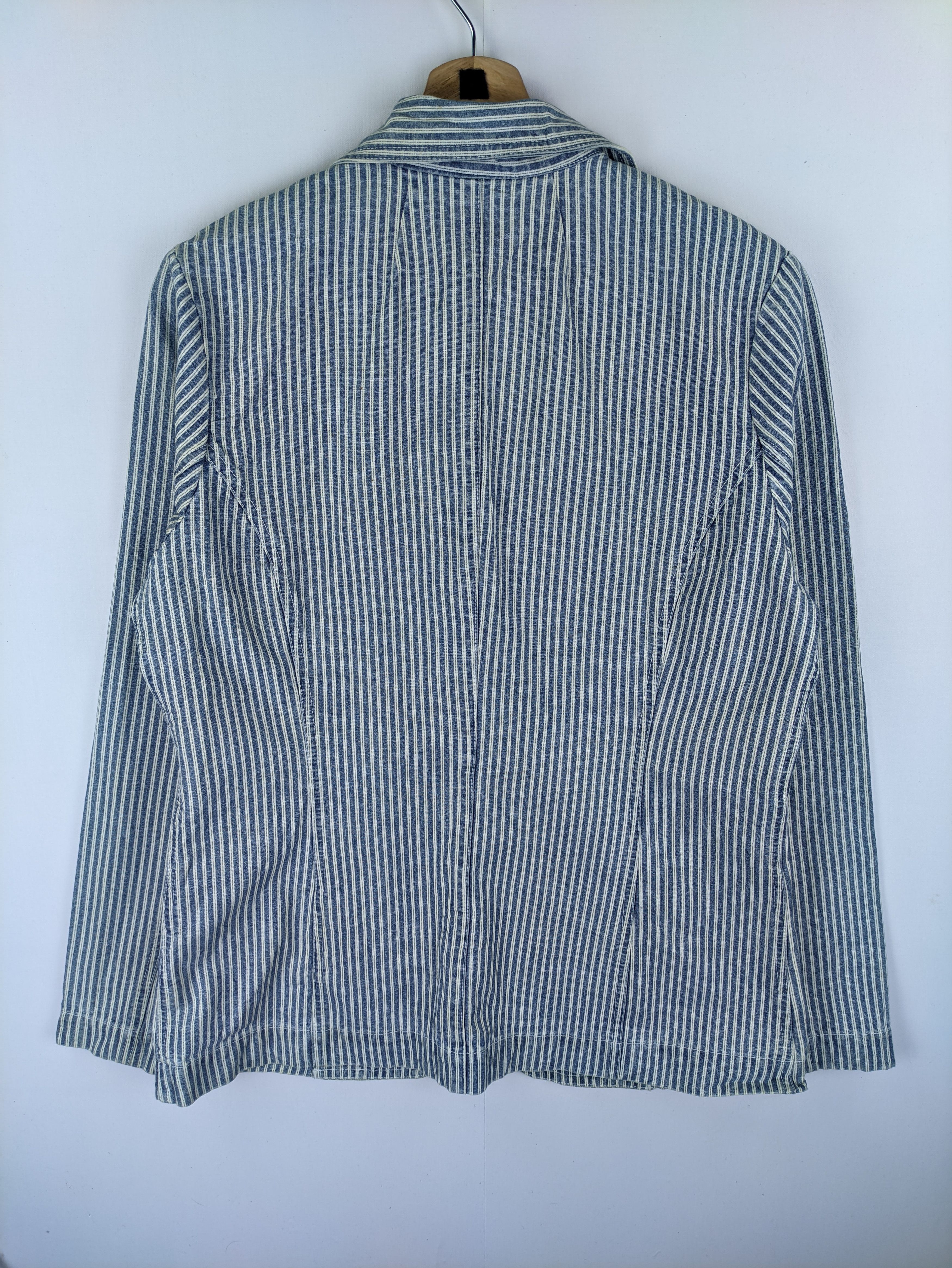 Faded Glory Steals🔥Vintage Blazer Jacket Striped by Faded Glory Size M / US 6-8 / IT 42-44 - 2 Thumbnail