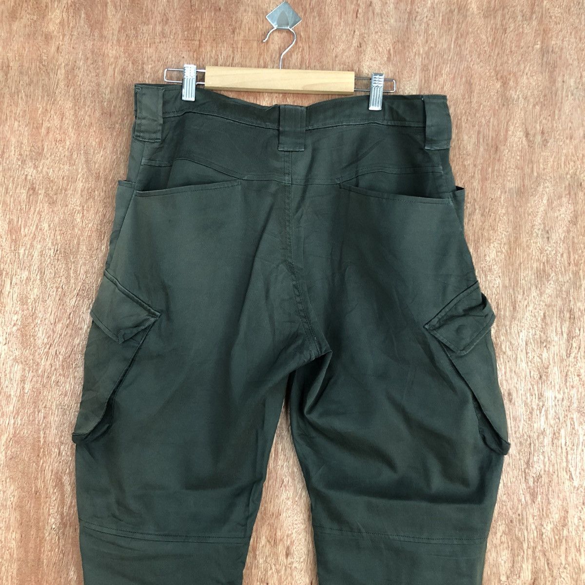 Japanese Brand D Bull Bros Grey Multipocket CArgo Pants #c901 Size US 32 / EU 48 - 10 Thumbnail