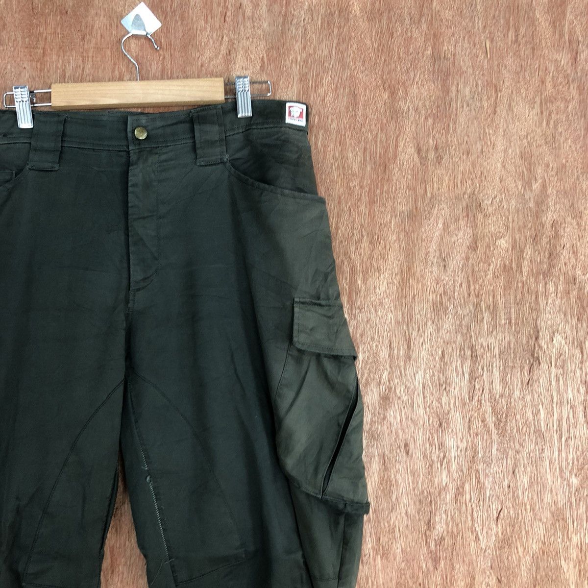 Japanese Brand D Bull Bros Grey Multipocket CArgo Pants #c901 Size US 32 / EU 48 - 4 Thumbnail