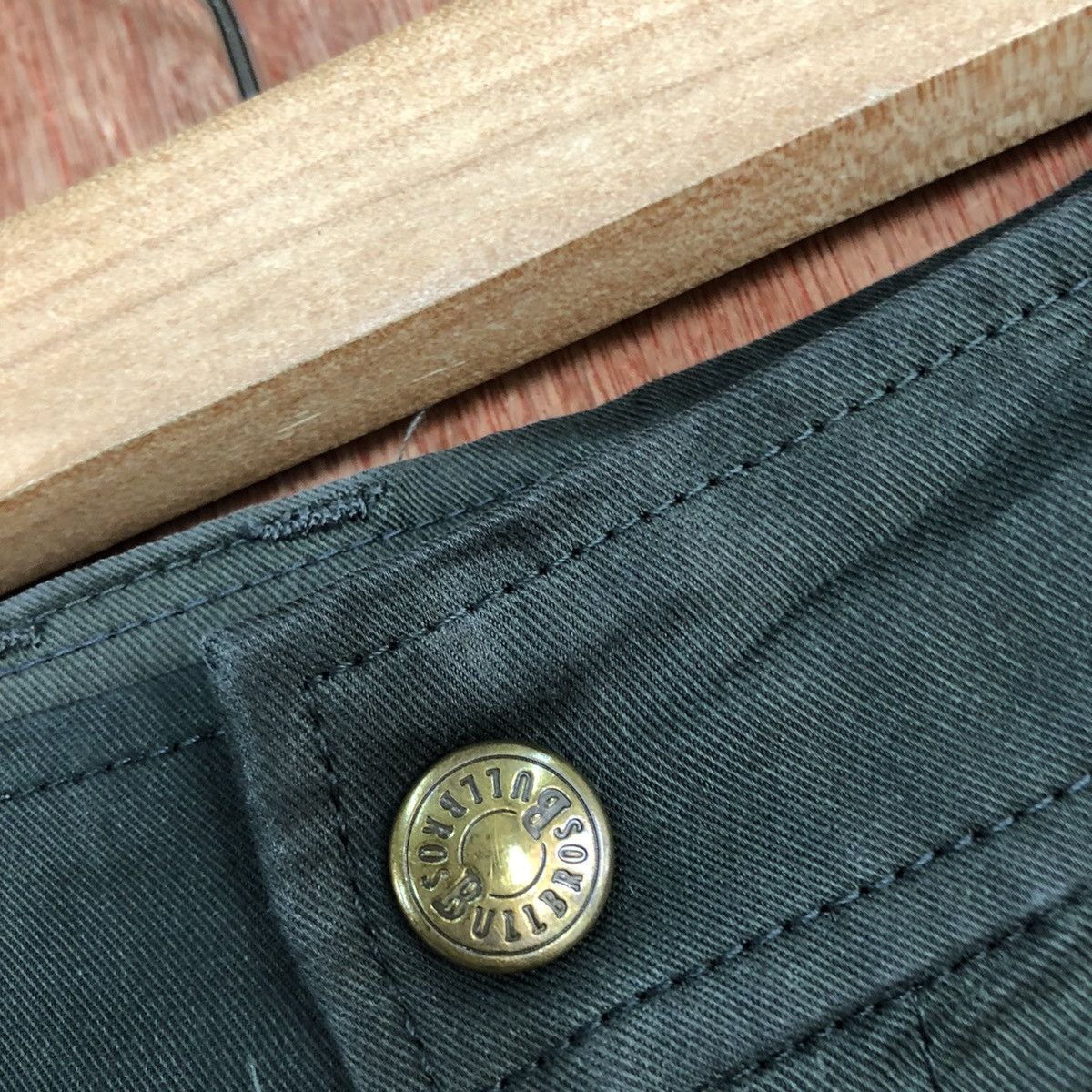Japanese Brand D Bull Bros Grey Multipocket CArgo Pants #c901 Size US 32 / EU 48 - 7 Thumbnail