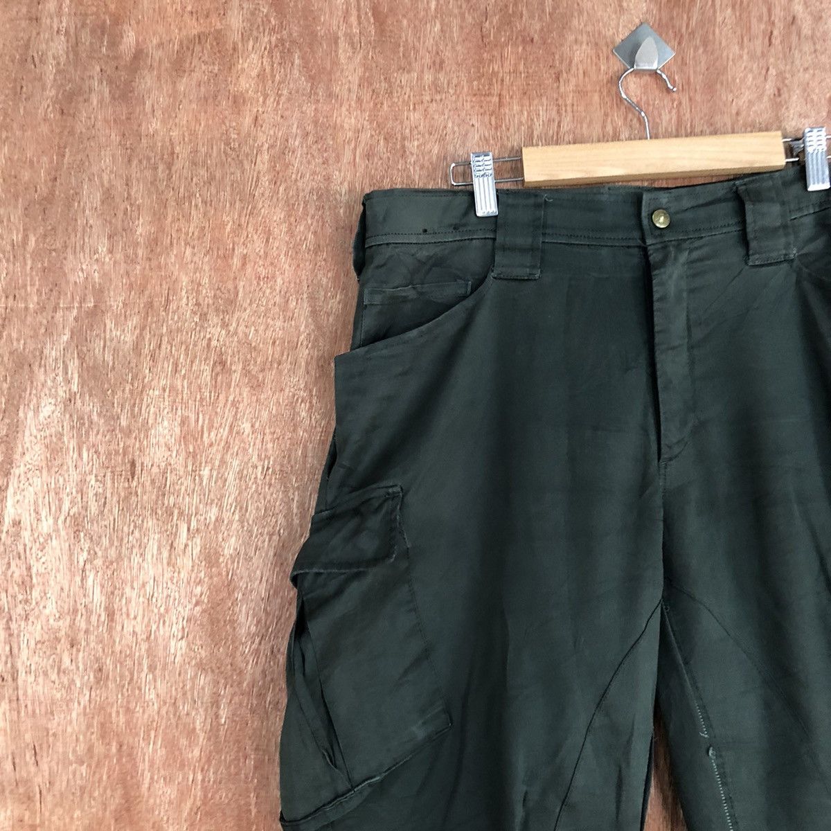 Japanese Brand D Bull Bros Grey Multipocket CArgo Pants #c901 Size US 32 / EU 48 - 5 Thumbnail