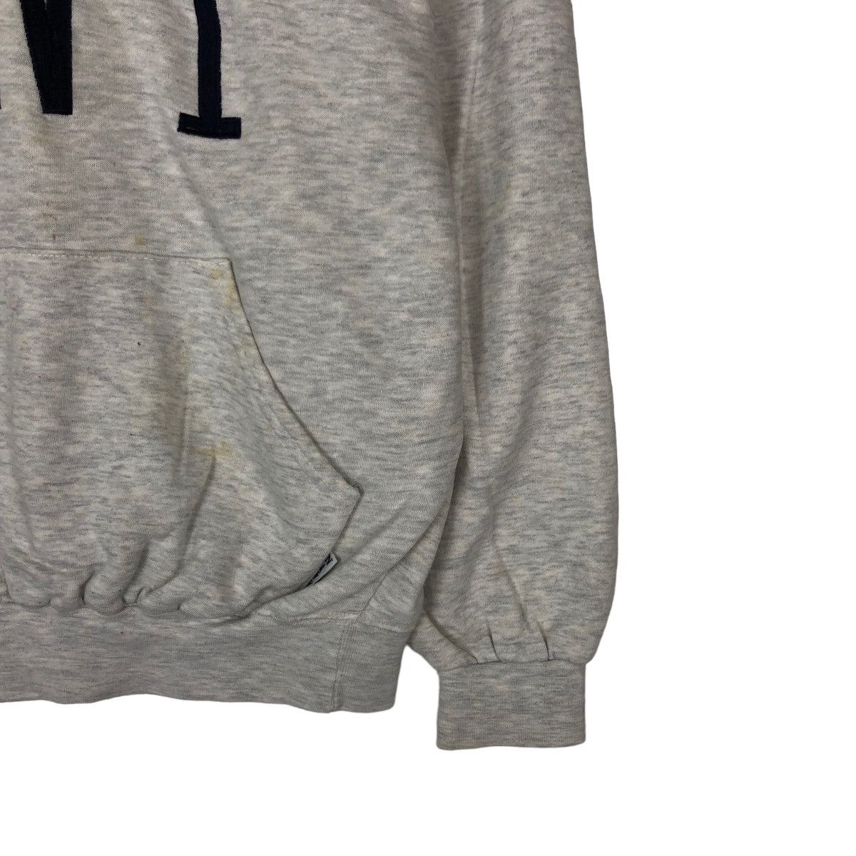 Japanese Brand VINTAGE HOODIE USA MADE BIG LOGO NAVY SPELL OUT Size US M / EU 48-50 / 2 - 4 Thumbnail