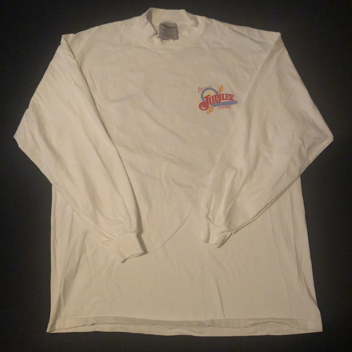 Vintage Vintage 90s Jubilee Festival Sun Big Graphic Logo Longsleeve Size US XL / EU 56 / 4 - 5 Thumbnail