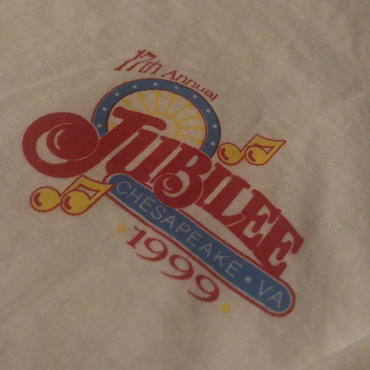 Vintage Vintage 90s Jubilee Festival Sun Big Graphic Logo Longsleeve Size US XL / EU 56 / 4 - 6 Thumbnail