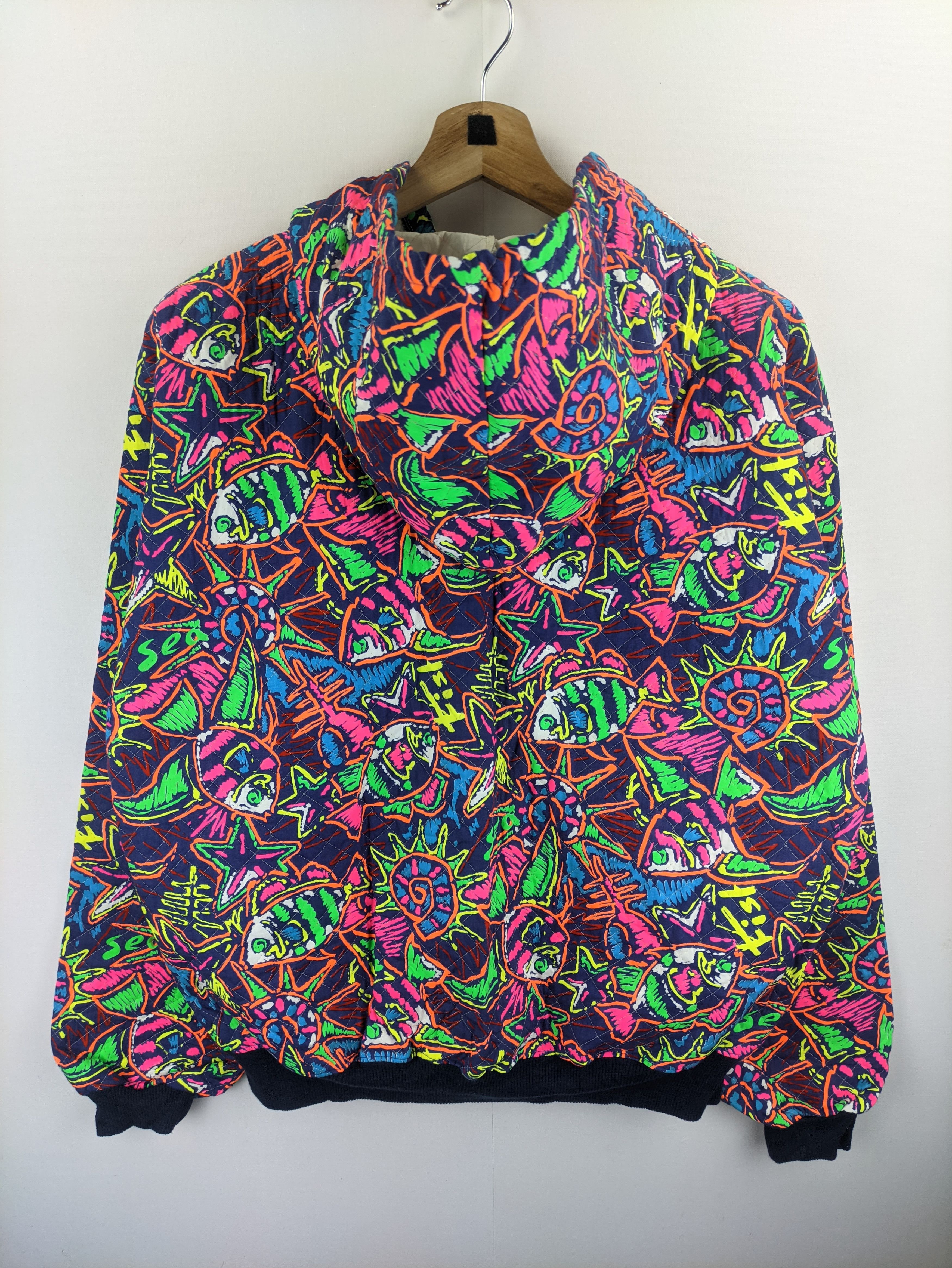 Japanese Brand Steals🔥Vintage Jacket Fullprint by PA Paradise Size US M / EU 48-50 / 2 - 2 Thumbnail