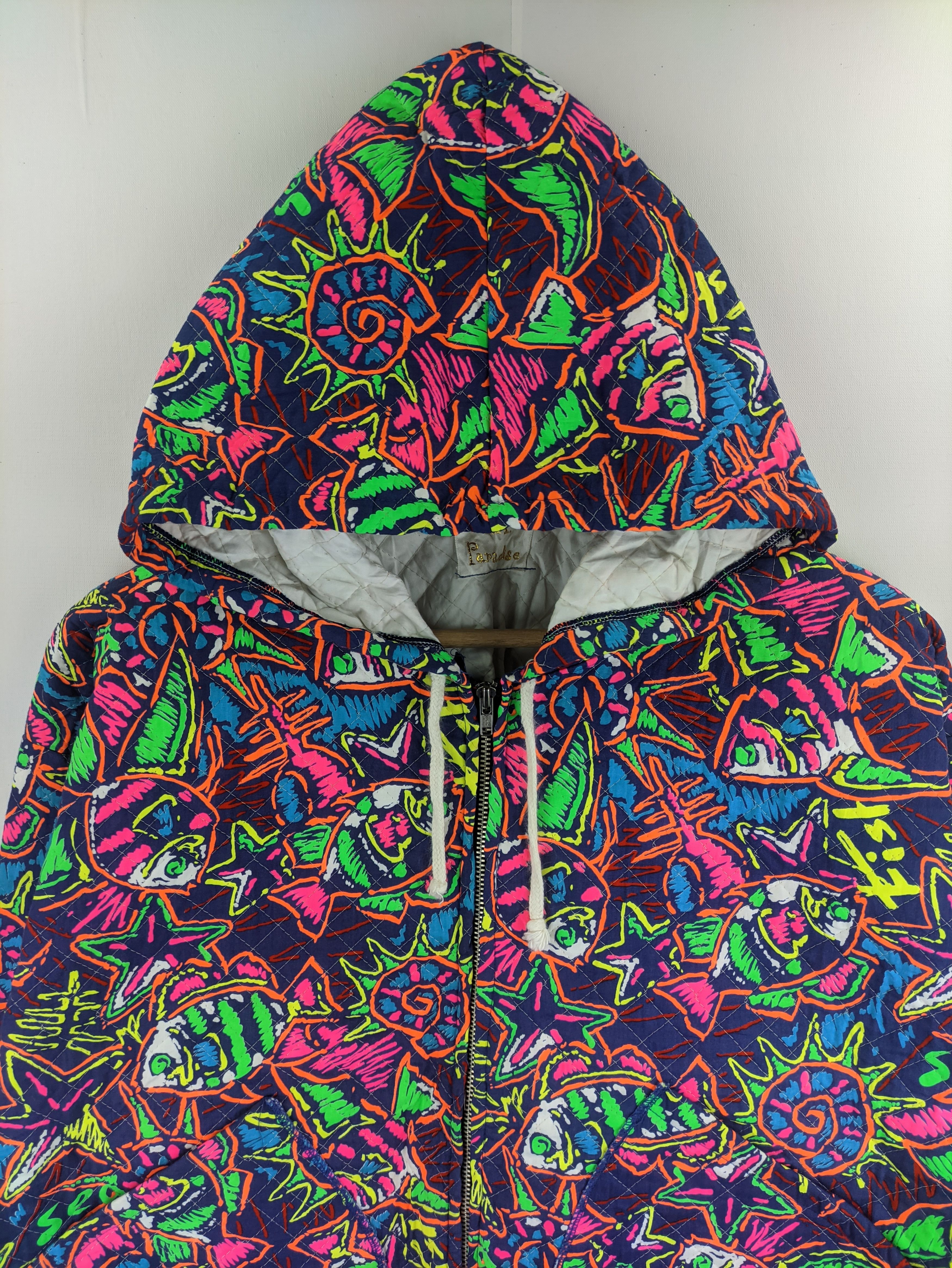 Japanese Brand Steals🔥Vintage Jacket Fullprint by PA Paradise Size US M / EU 48-50 / 2 - 6 Thumbnail