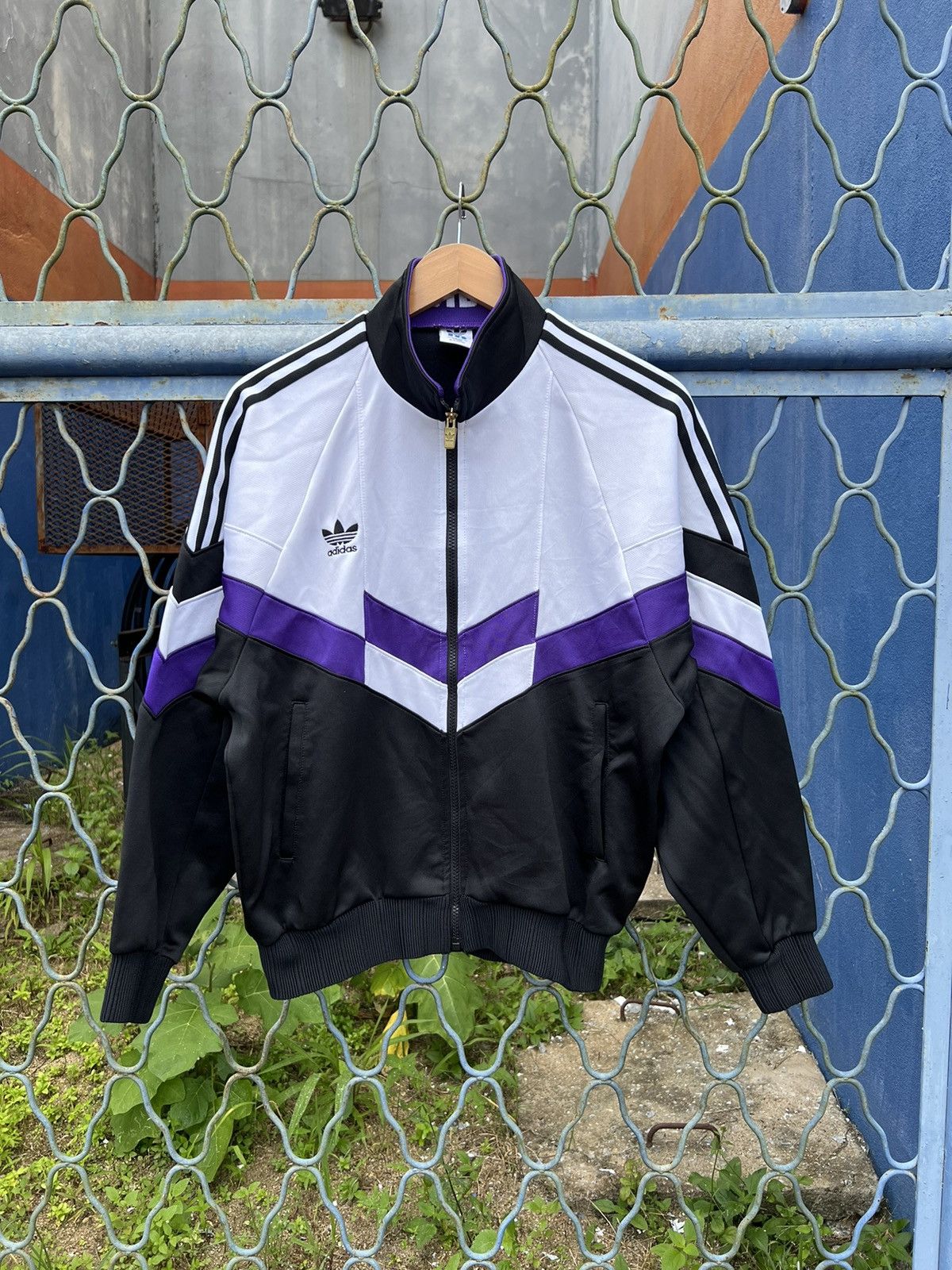 Adidas × Descente × Vintage Vintage adidas Sportwear Multicolour Jacket Size US M / EU 48-50 / 2 - 1 Thumbnail