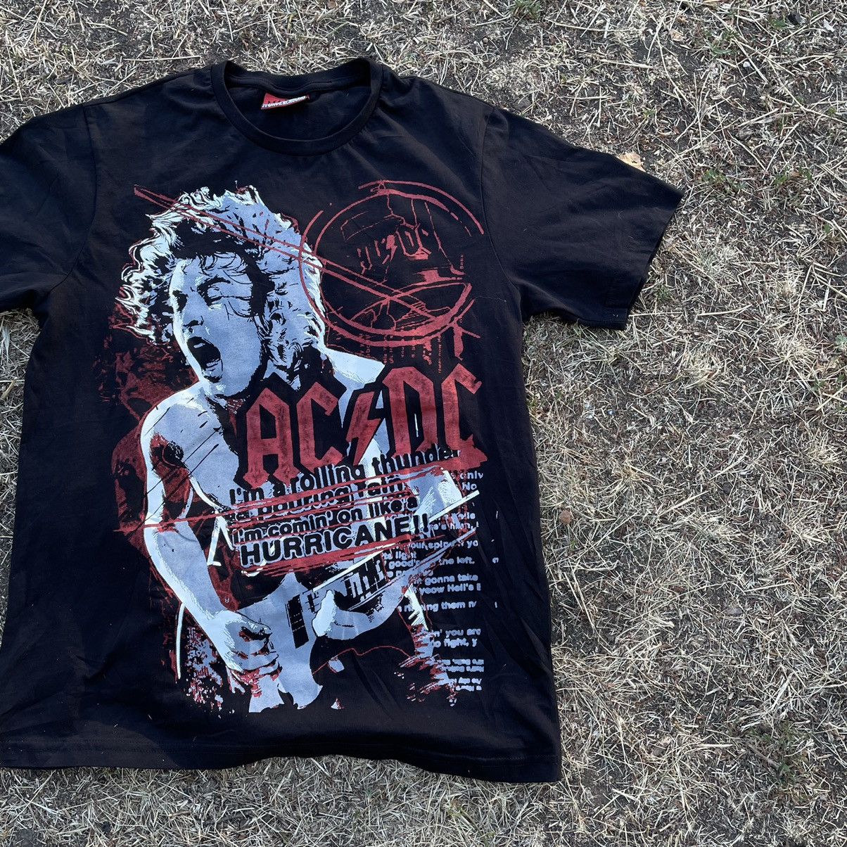 Vintage Vintage Y2K AC DC Band Graphic Tee Grunge Punk Black Boxy L Size US L / EU 52-54 / 3 - 2 Thumbnail