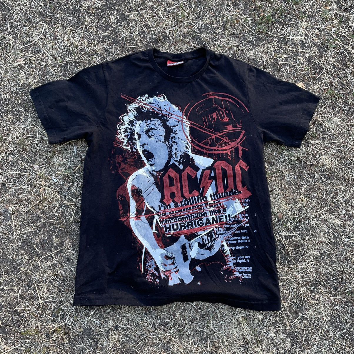 Vintage Vintage Y2K AC DC Band Graphic Tee Grunge Punk Black Boxy L Size US L / EU 52-54 / 3 - 1 Thumbnail