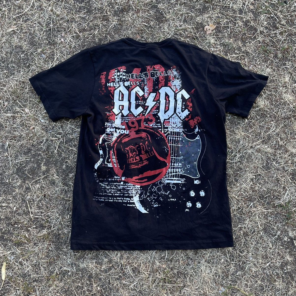 Vintage Vintage Y2K AC DC Band Graphic Tee Grunge Punk Black Boxy L Size US L / EU 52-54 / 3 - 6 Thumbnail