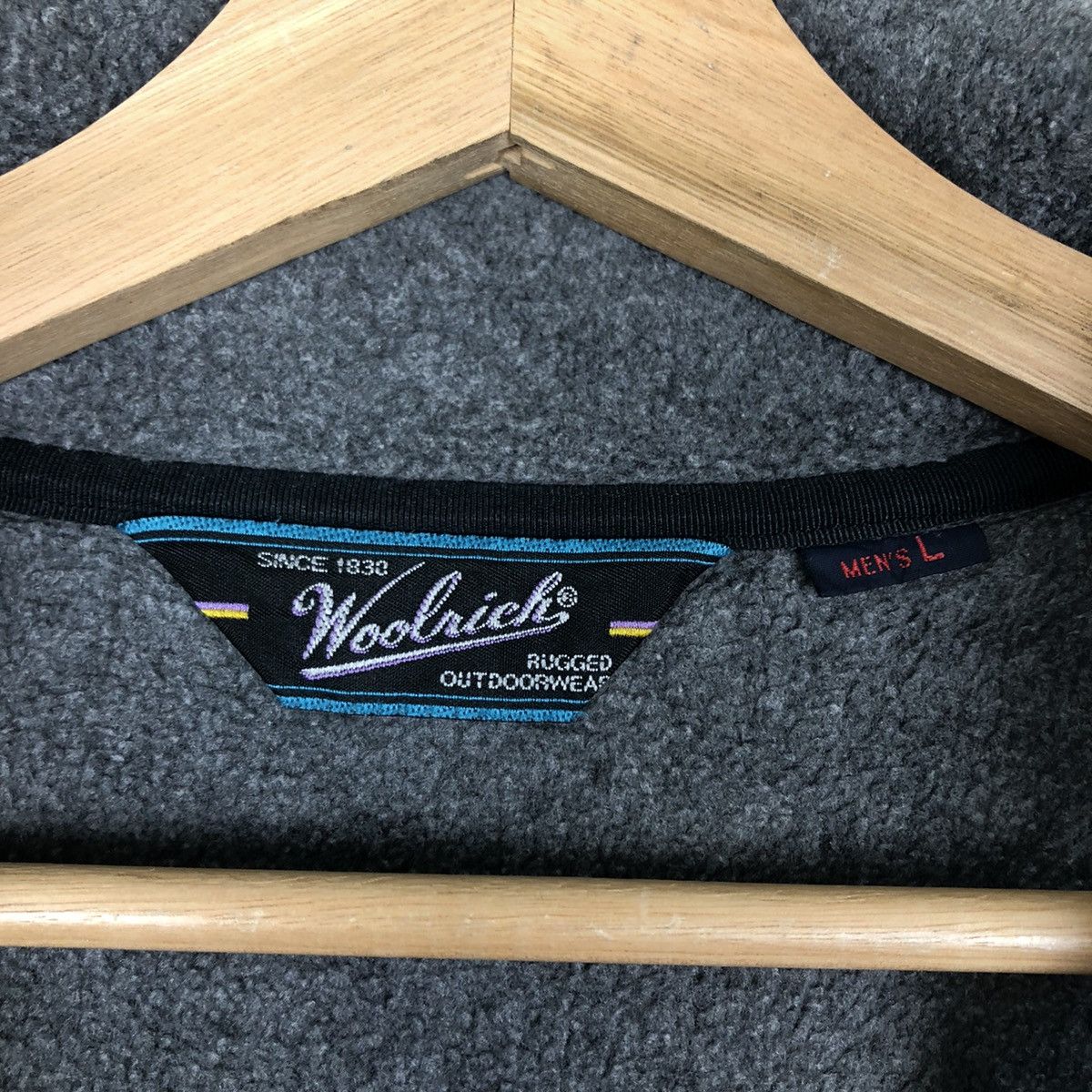 Woolrich Woolen Mills VINTAGE FLEECE JACKET POLARTEC WOOLRICH JAPAN Size US L / EU 52-54 / 3 - 9 Thumbnail