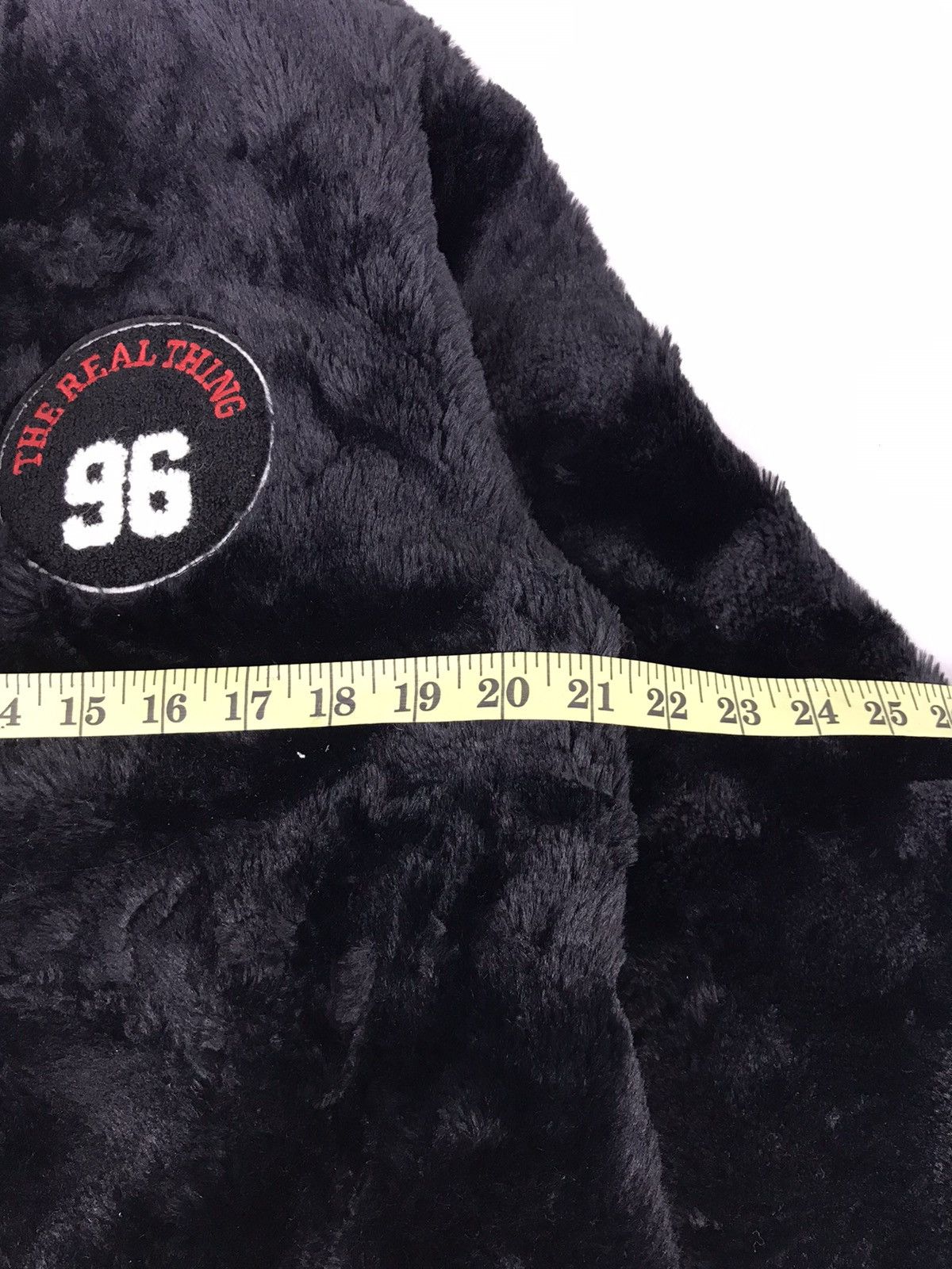 Forever 21 The Real Thing 96 Movie Crime Film Fleece Fluffy Jacket Size US L / EU 52-54 / 3 - 7 Thumbnail