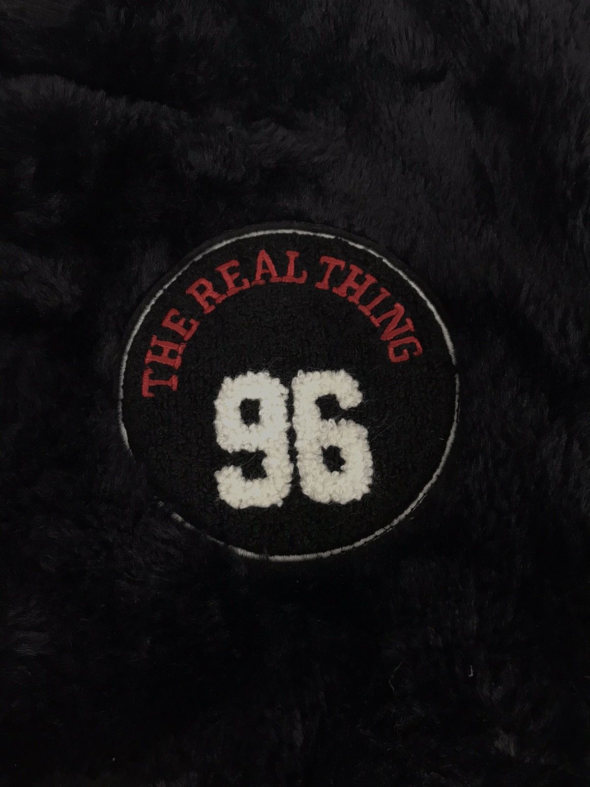 Forever 21 The Real Thing 96 Movie Crime Film Fleece Fluffy Jacket Size US L / EU 52-54 / 3 - 5 Thumbnail