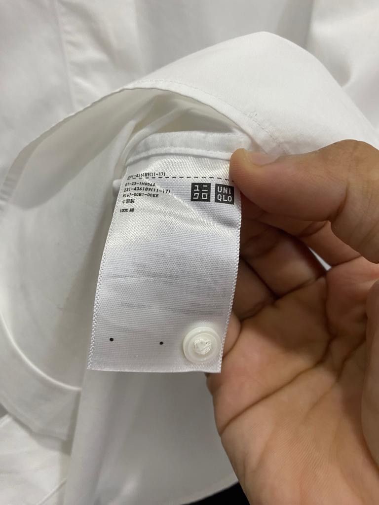 Jil Sander × Uniqlo 🔥JIL SANDER X UNIQLO MANDARIN SHIRT Size S / US 4 / IT 40 - 7 Thumbnail