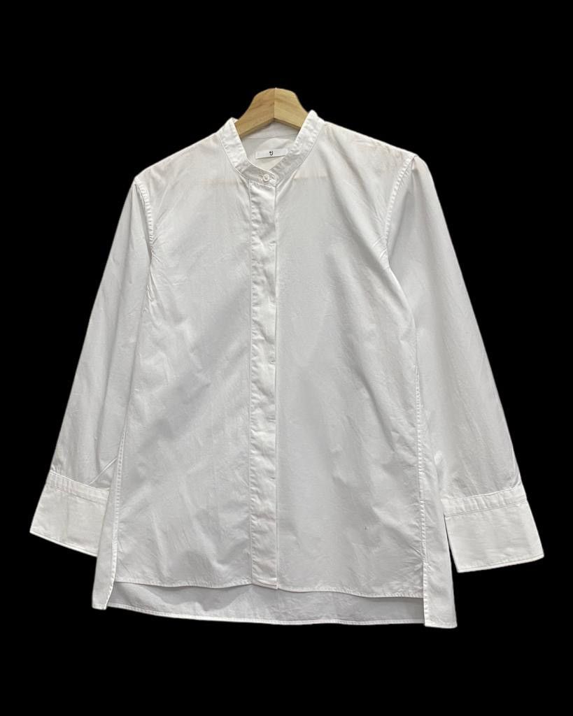 Jil Sander × Uniqlo 🔥JIL SANDER X UNIQLO MANDARIN SHIRT Size S / US 4 / IT 40 - 3 Thumbnail