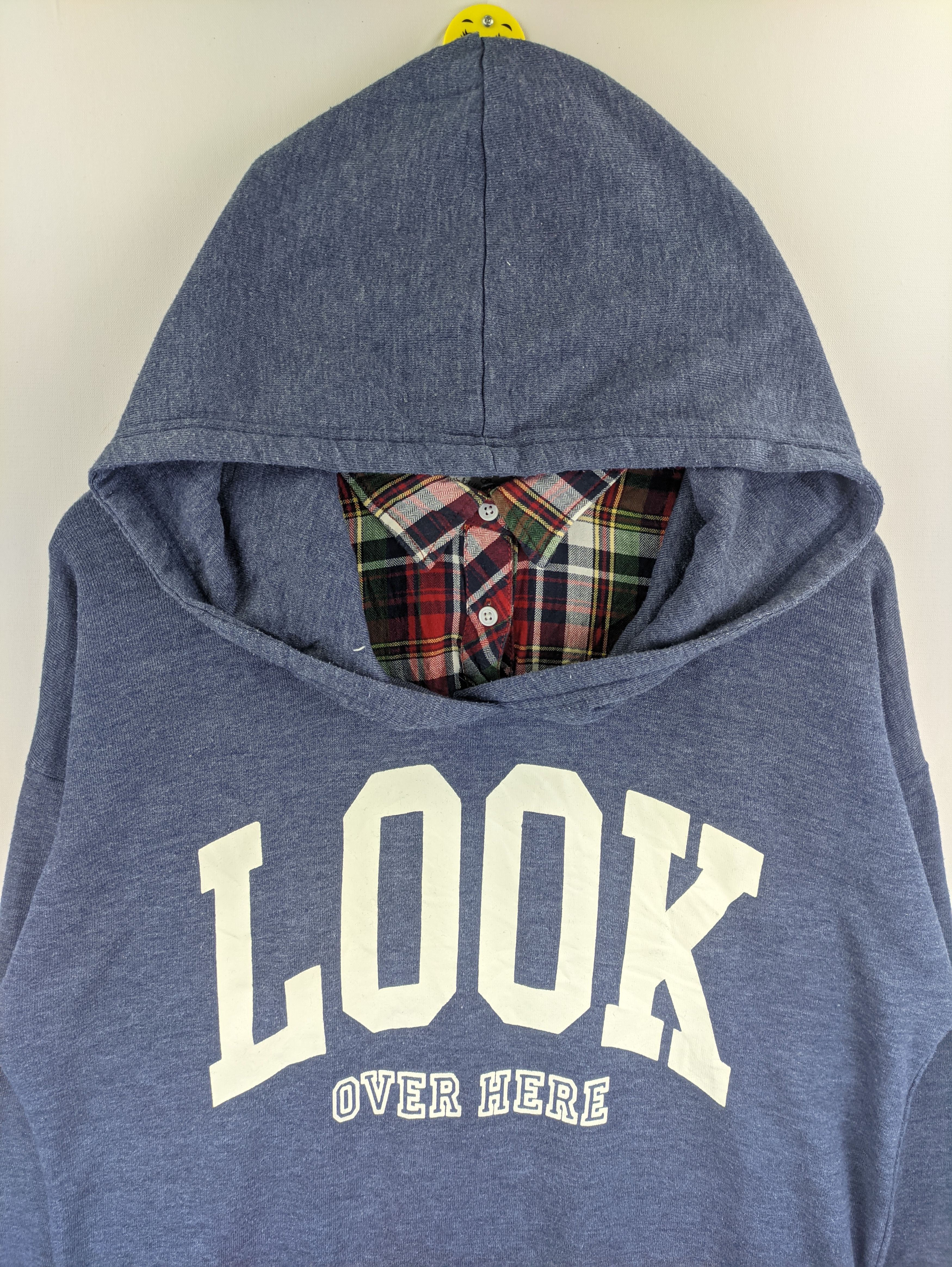 Japanese Brand Steals🔥Hoodie Pullover With Flannel Style Size US M / EU 48-50 / 2 - 6 Thumbnail