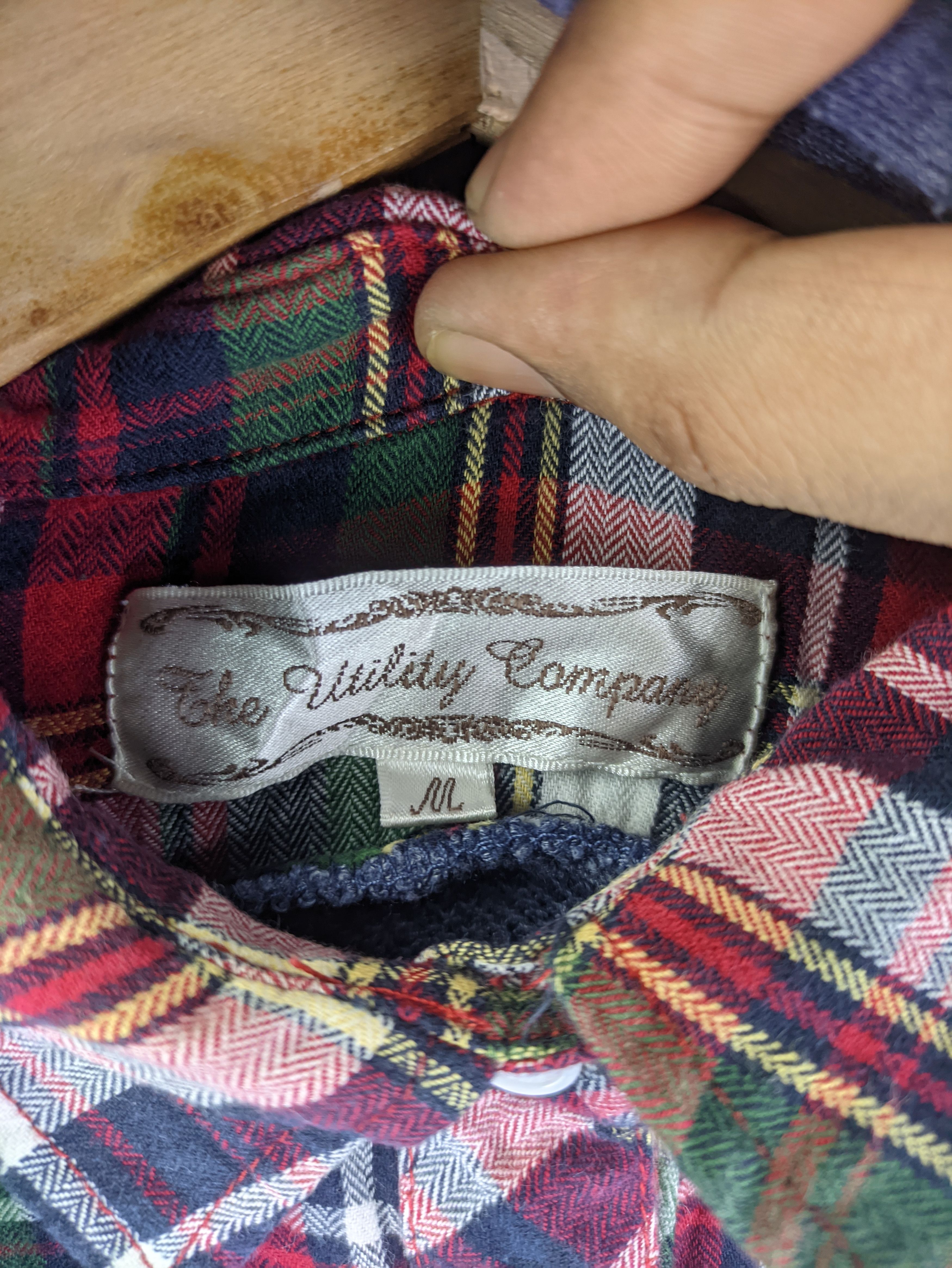 Japanese Brand Steals🔥Hoodie Pullover With Flannel Style Size US M / EU 48-50 / 2 - 3 Thumbnail