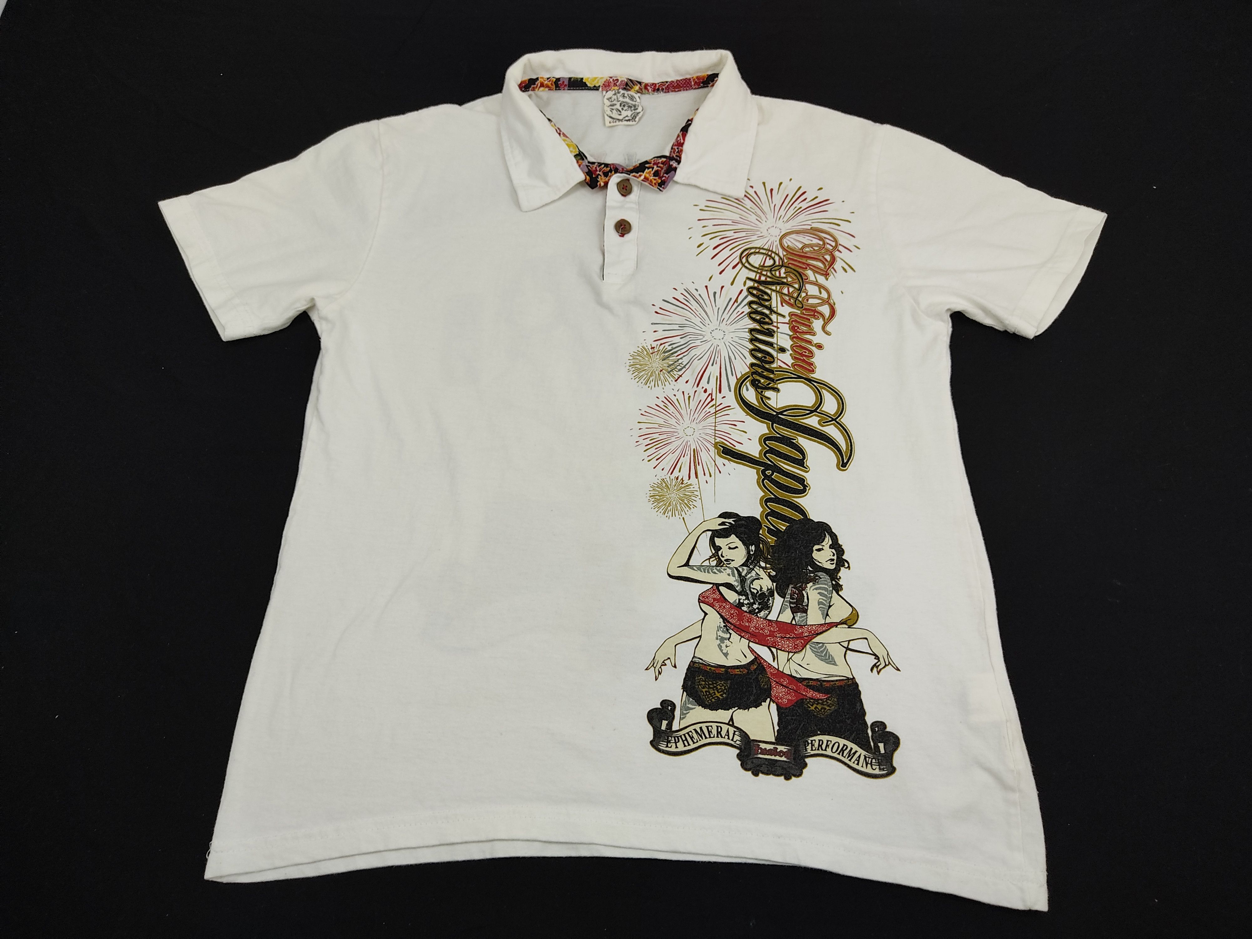 Japanese Brand Japanese Art Tattoo Sexy Girl Breakout Freedom Party Tee Size S / US 4 / IT 40 - 2 Thumbnail