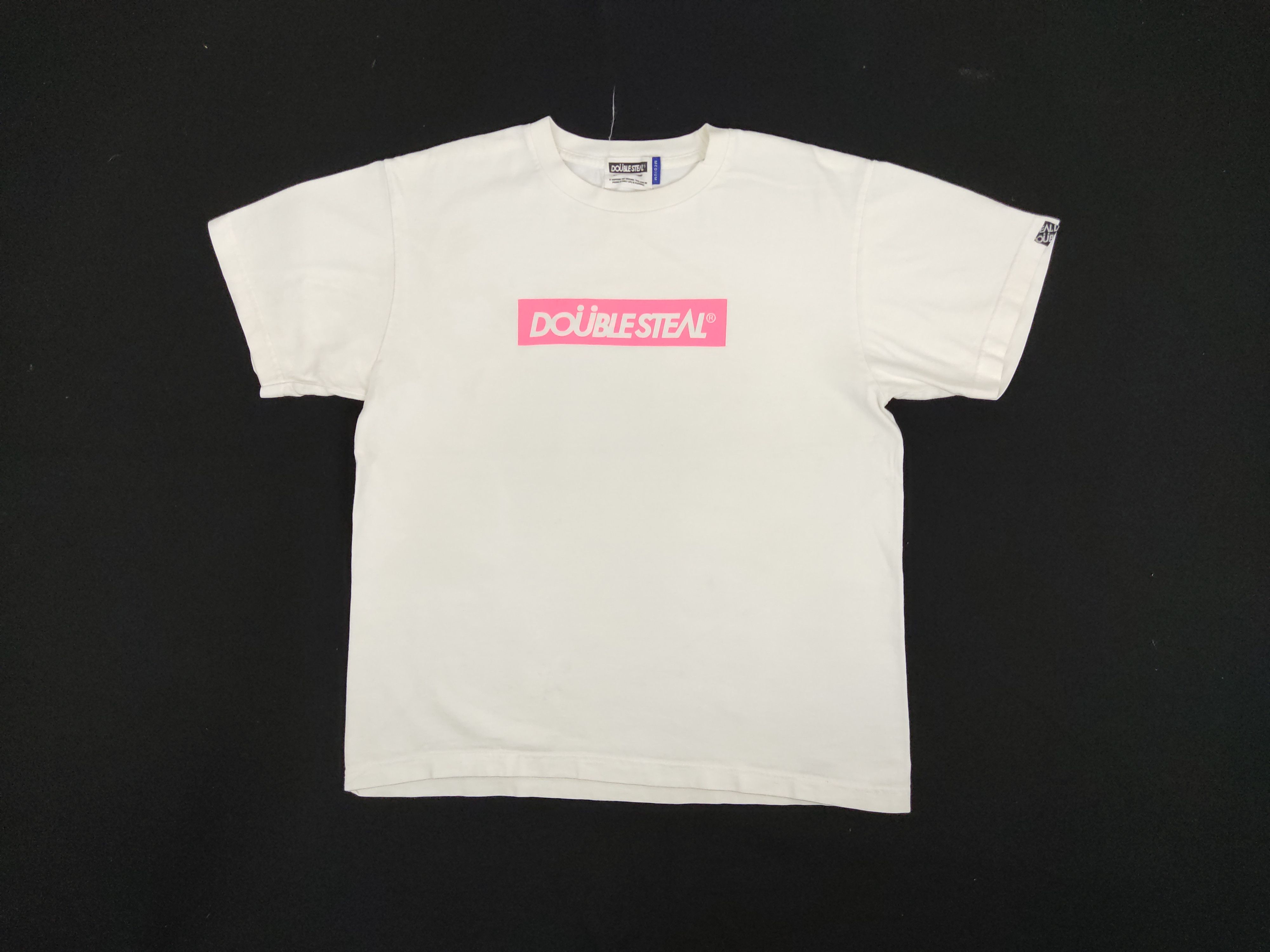 Japanese Brand Double Steal Comfortable Clothes Medium Tee Street Wear Size M / US 6-8 / IT 42-44 - 1 Thumbnail