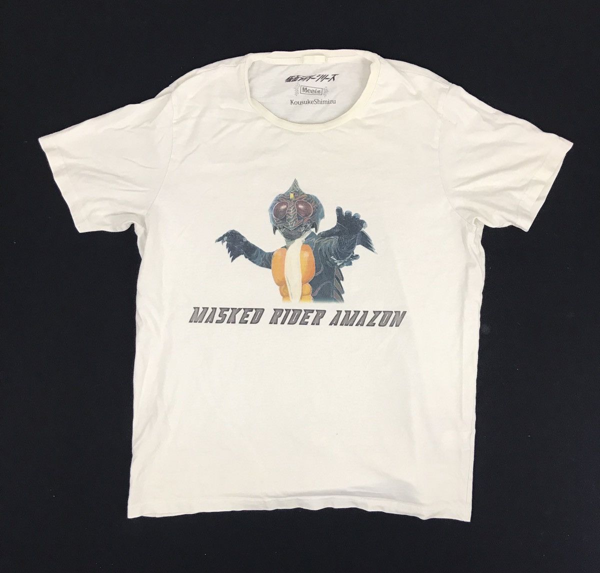 Japanese Brand Vintage Masked Rider Amazon Kousuke Shimazu Movie Cartoon Size M / US 6-8 / IT 42-44 - 1 Thumbnail