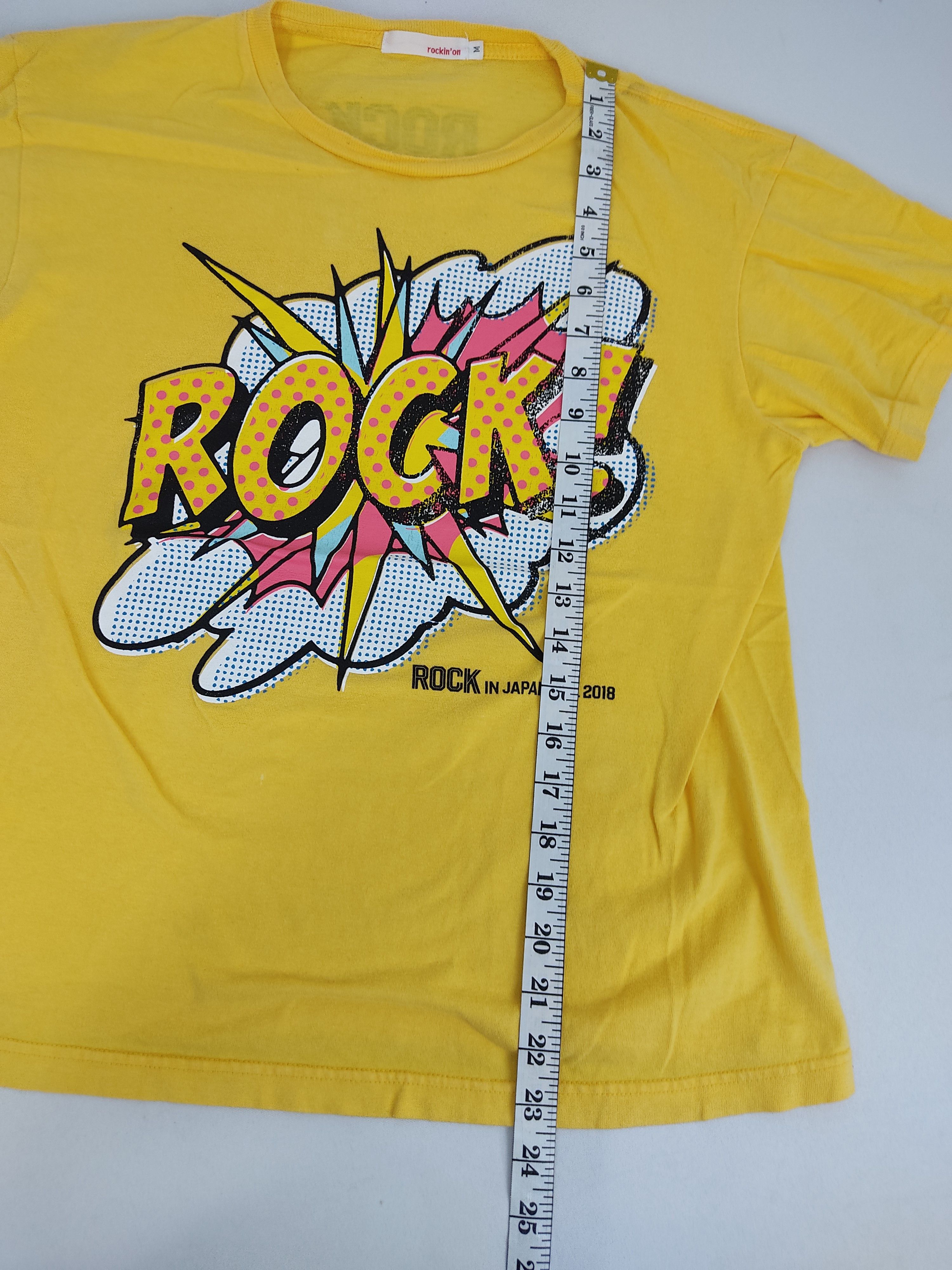 Band Tees Rockin' On Rock Japan Festival Band List Tour 2018 Tee Size M / US 6-8 / IT 42-44 - 8 Thumbnail