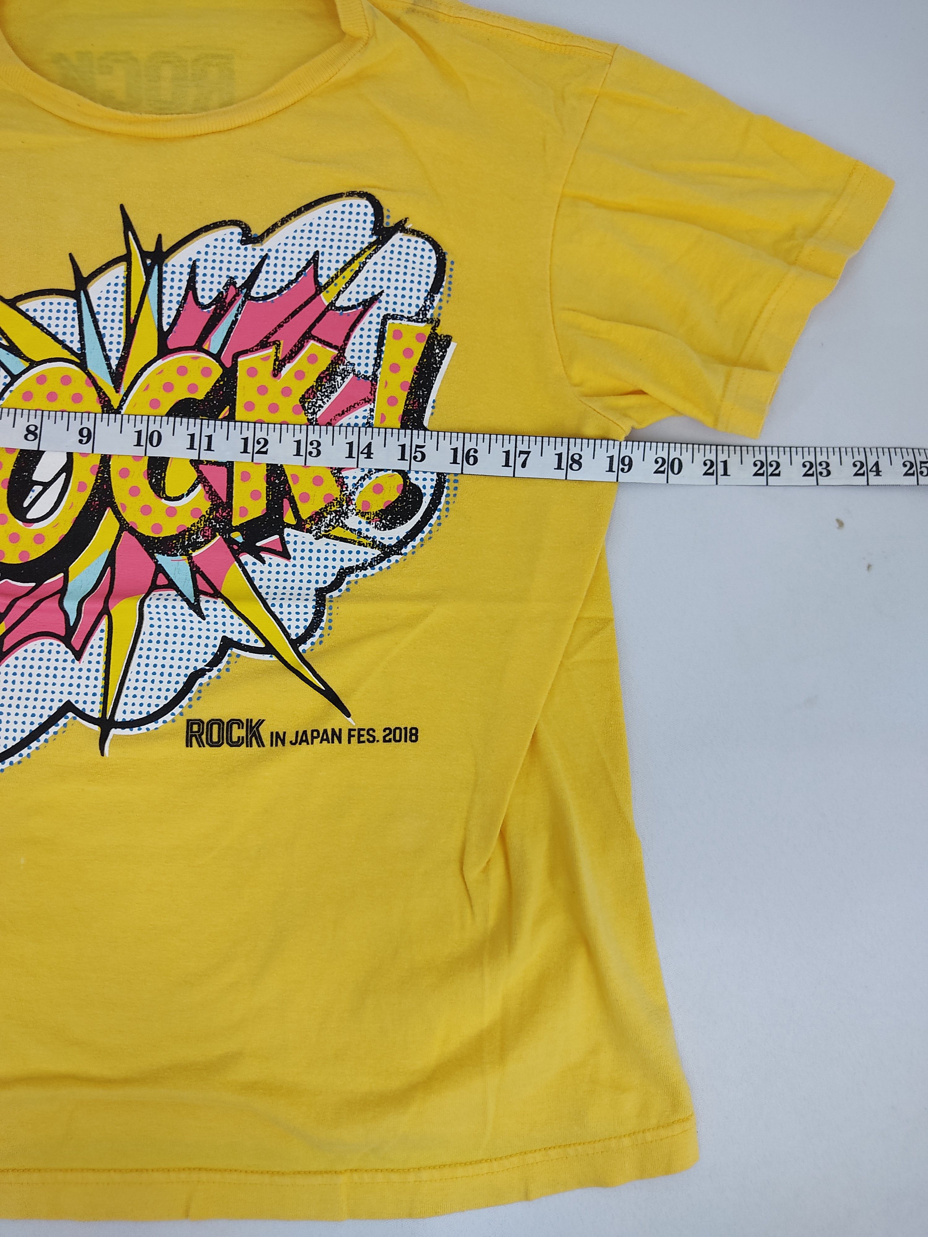 Band Tees Rockin' On Rock Japan Festival Band List Tour 2018 Tee Size M / US 6-8 / IT 42-44 - 7 Thumbnail