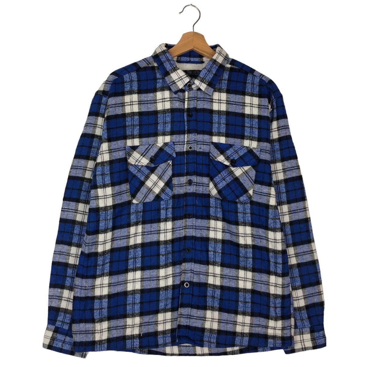 Flannel VINTAGE FLANNEL JACKET LIFEFLEX JAPAN ISSEY MIYAKE DESIGN Size US L / EU 52-54 / 3 - 1 Thumbnail