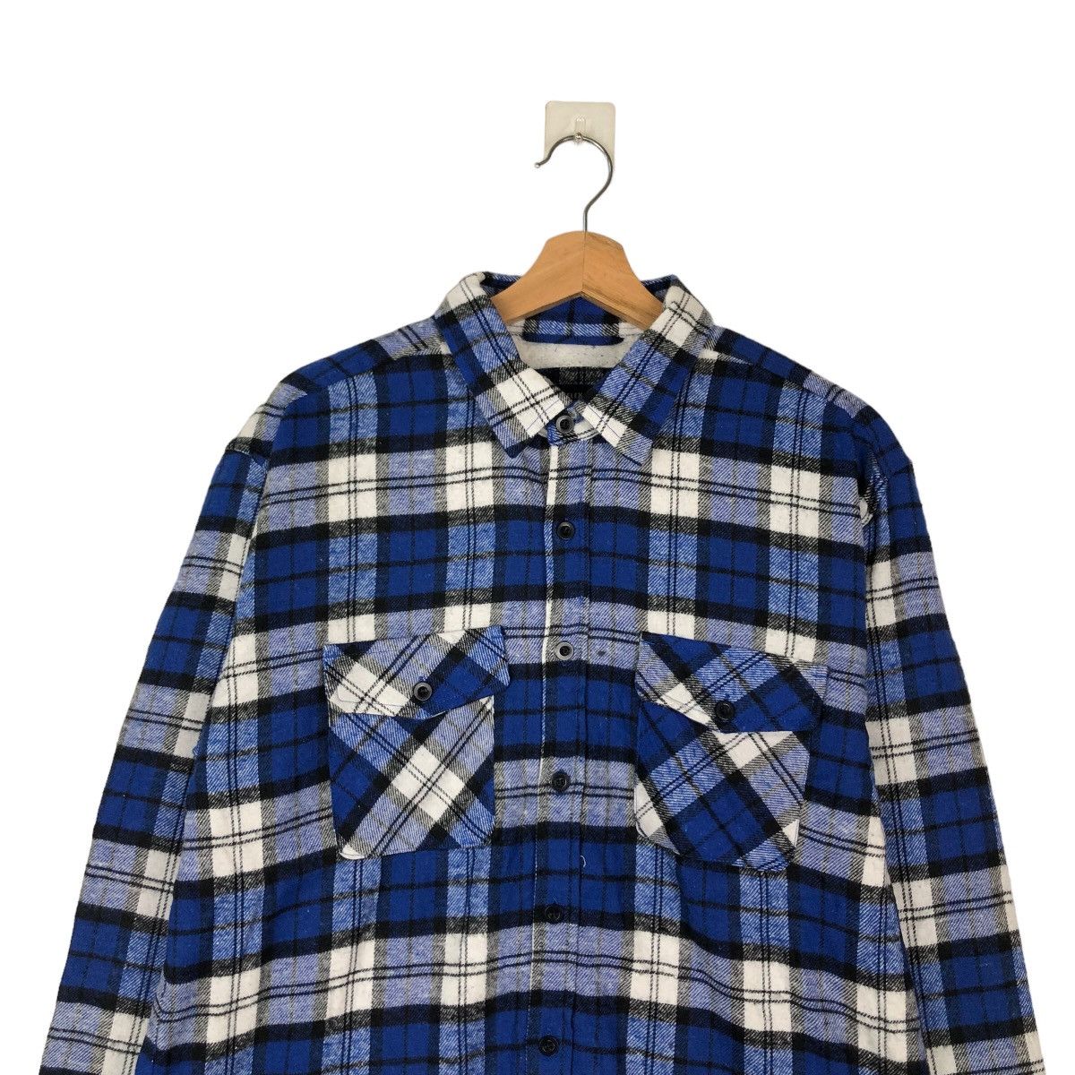 Flannel VINTAGE FLANNEL JACKET LIFEFLEX JAPAN ISSEY MIYAKE DESIGN Size US L / EU 52-54 / 3 - 2 Thumbnail
