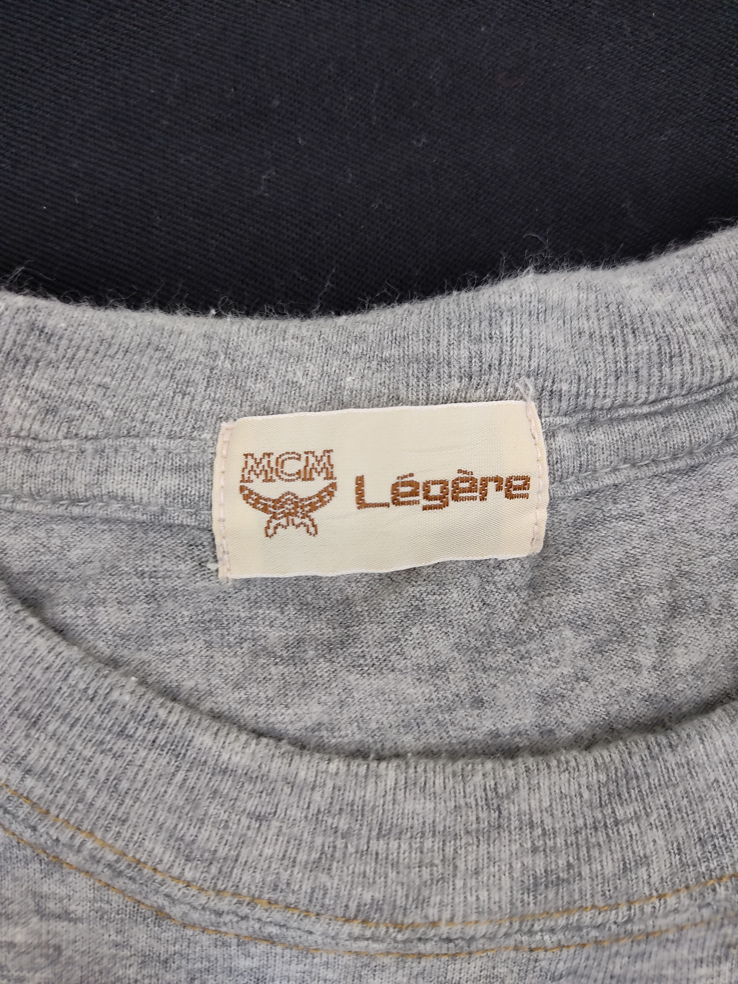 Designer MCM Legere Underwear Inner Gray Plain Tee Size US S / EU 44-46 / 1 - 2 Thumbnail