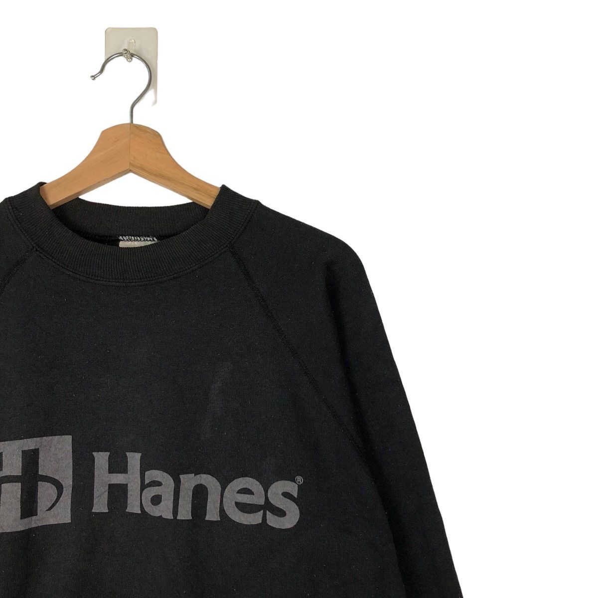 Japanese Brand VINTAGE ACTIVEWEAR SWEATSHIRT HANES BIG LOGO SPELL OUT USA Size US L / EU 52-54 / 3 - 5 Thumbnail