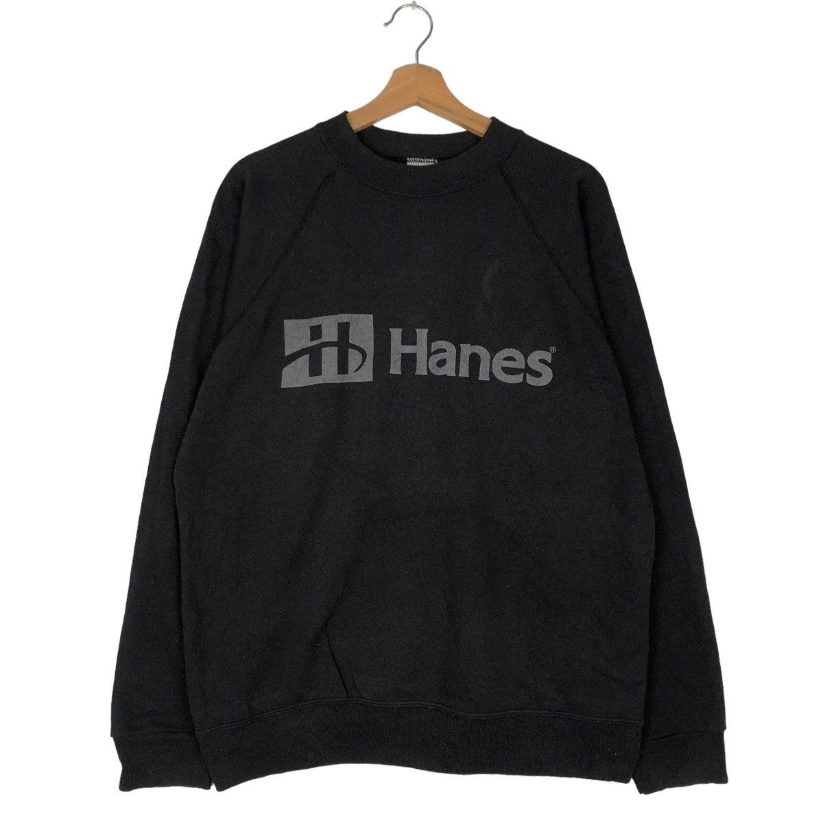 Japanese Brand VINTAGE ACTIVEWEAR SWEATSHIRT HANES BIG LOGO SPELL OUT USA Size US L / EU 52-54 / 3 - 1 Thumbnail