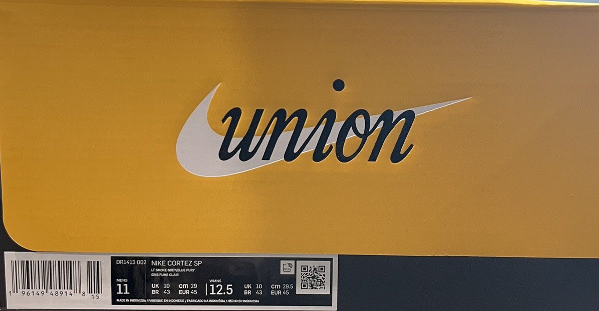 Nike Nike Cortez Union Light Smoke Size 11 Size US 11 / EU 44 - 8 Thumbnail