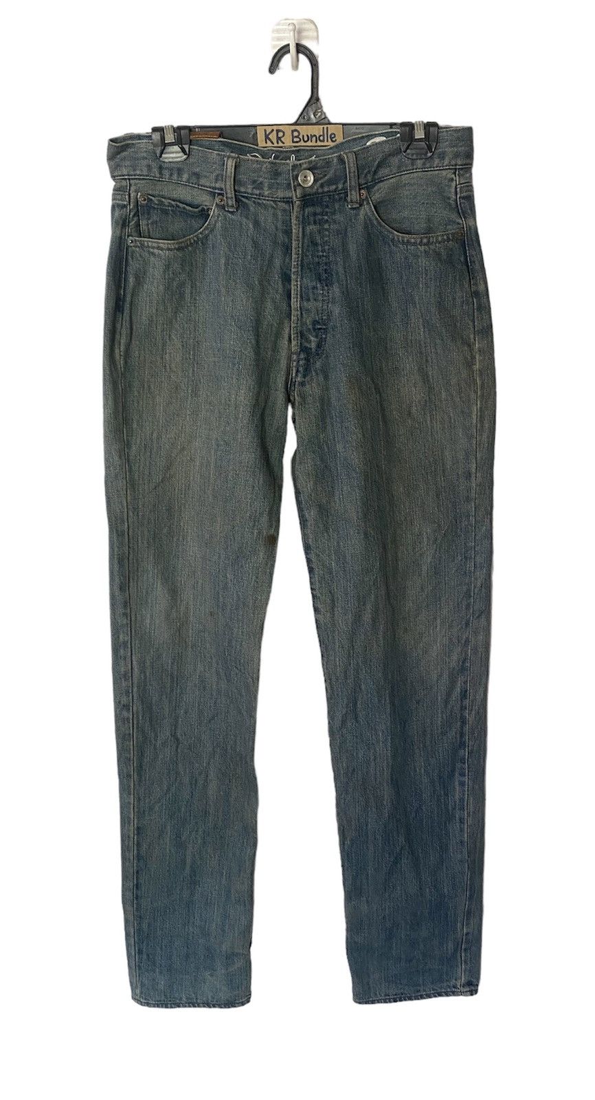 image of Distressed Denim x Quiksilver Vintage Quiksilver Y2K Jeans in Blue, Men's (Size 30)