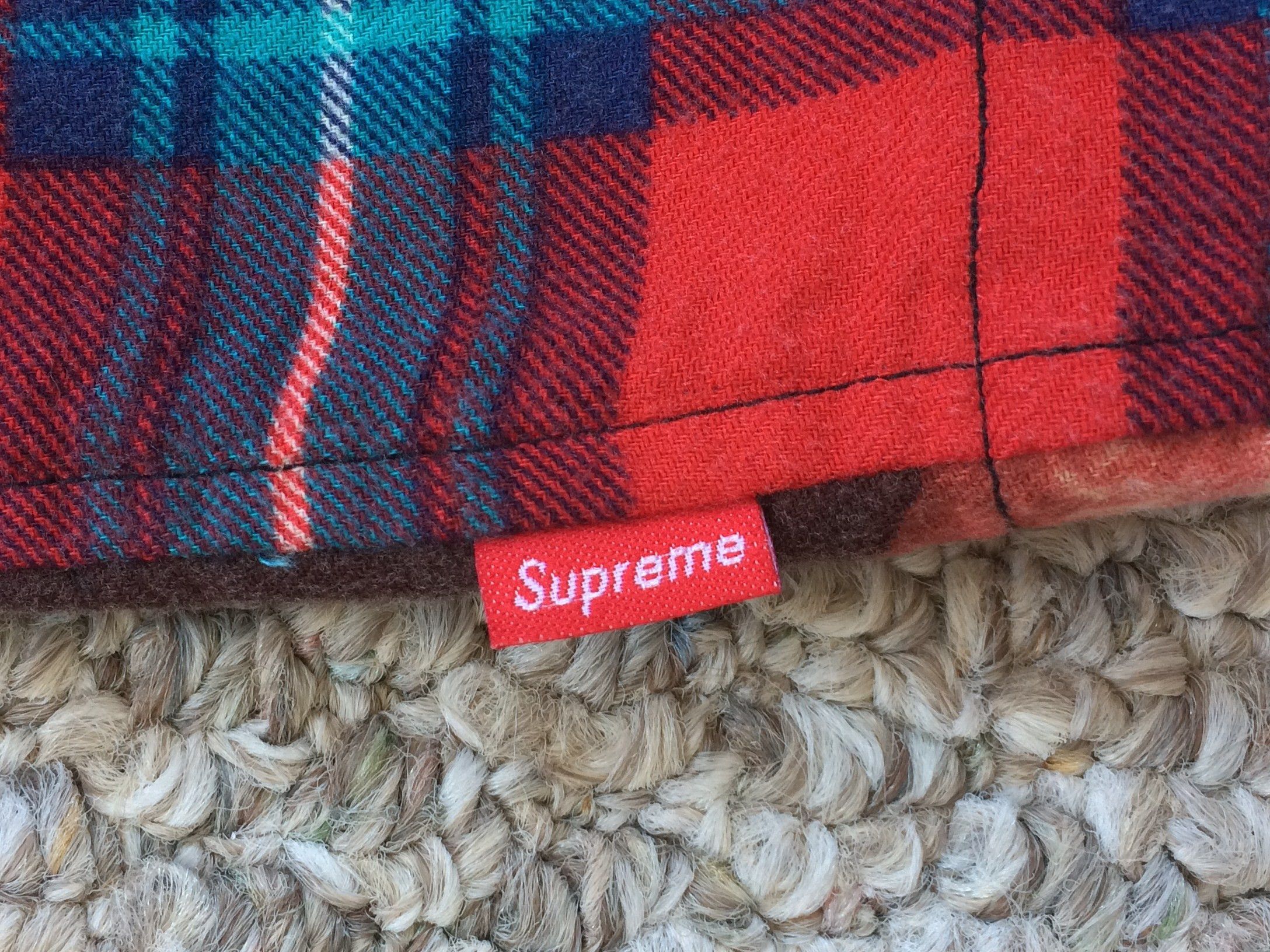 Supreme NEW S/S 2018 Martin Luther King MLK Zip Flannel Shirt Size US M / EU 48-50 / 2 - 8 Thumbnail