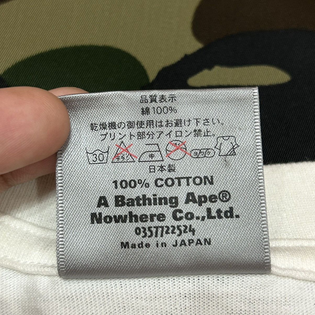 Bape OG BAPEXCLUSIVE VESPE TEE Size US L / EU 52-54 / 3 - 6 Thumbnail