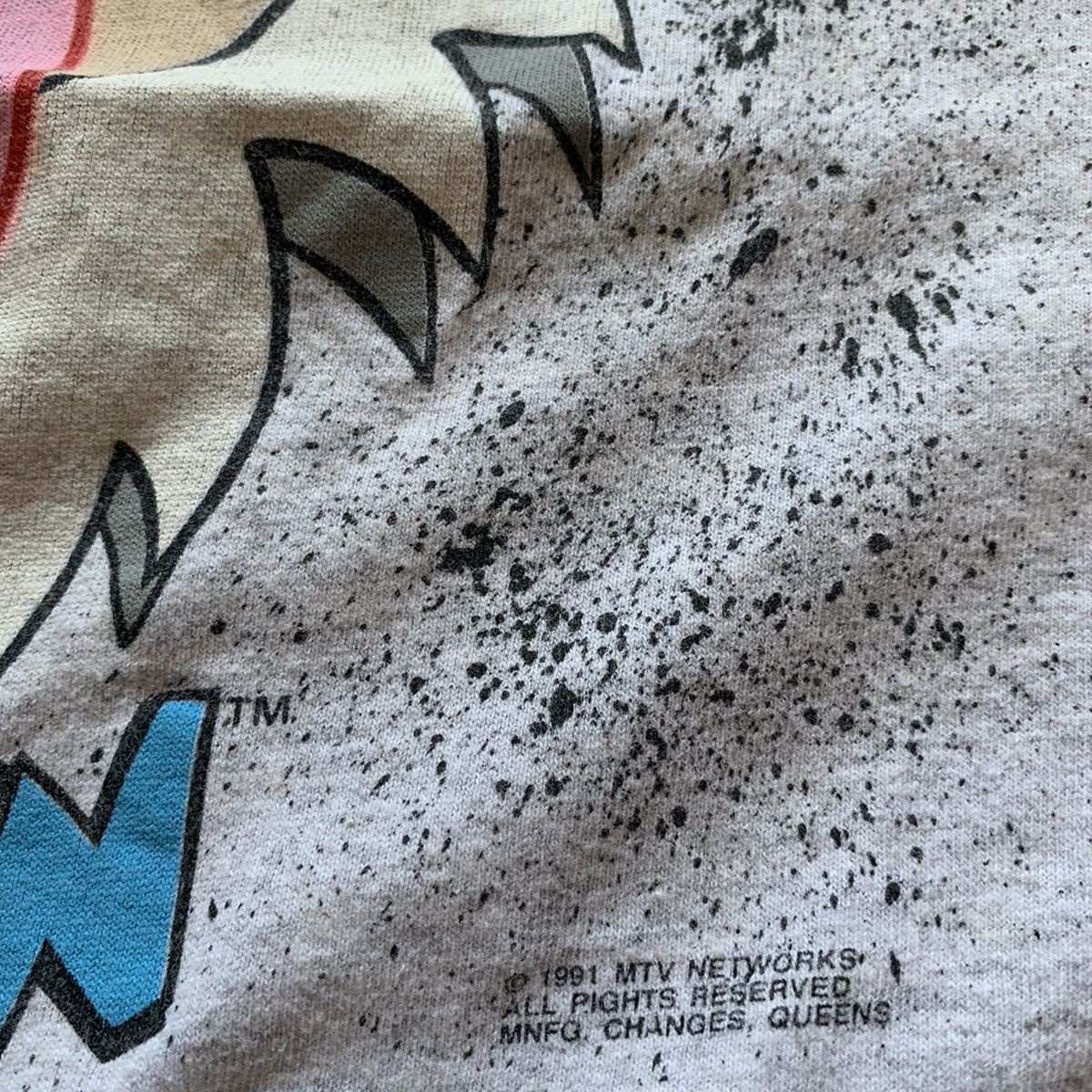Nickelodeon × Vintage Vintage 90s The Ren & Stimpy Show Nickelodeon T Shirt Rare Size US L / EU 52-54 / 3 - 3 Thumbnail