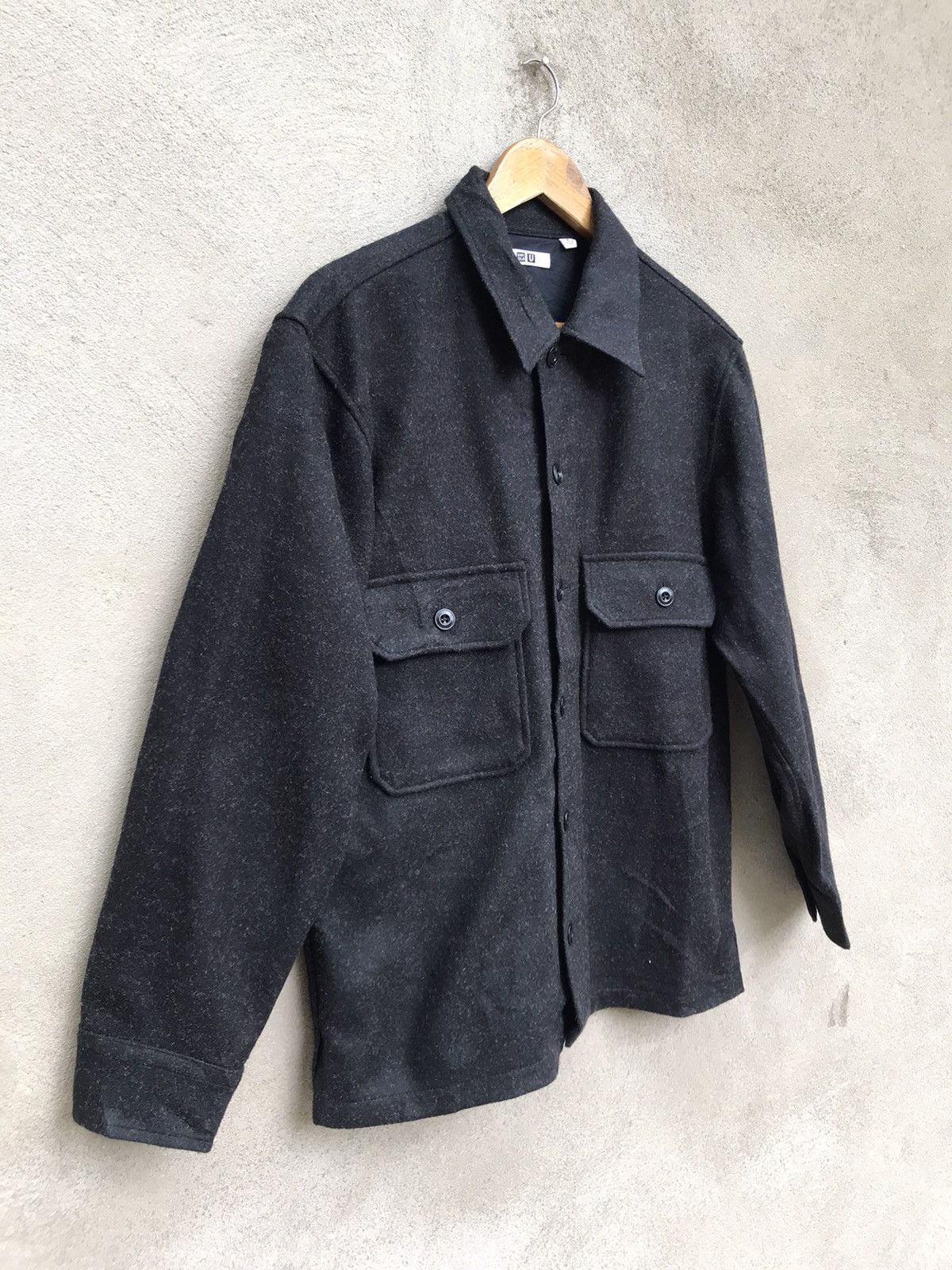 Lemaire × Undercover × Uniqlo UNIQLO X LEMAIRE XUNDERCOVER WORKWEAR WOOL JACKET OVERSIZED Size US M / EU 48-50 / 2 - 4 Thumbnail