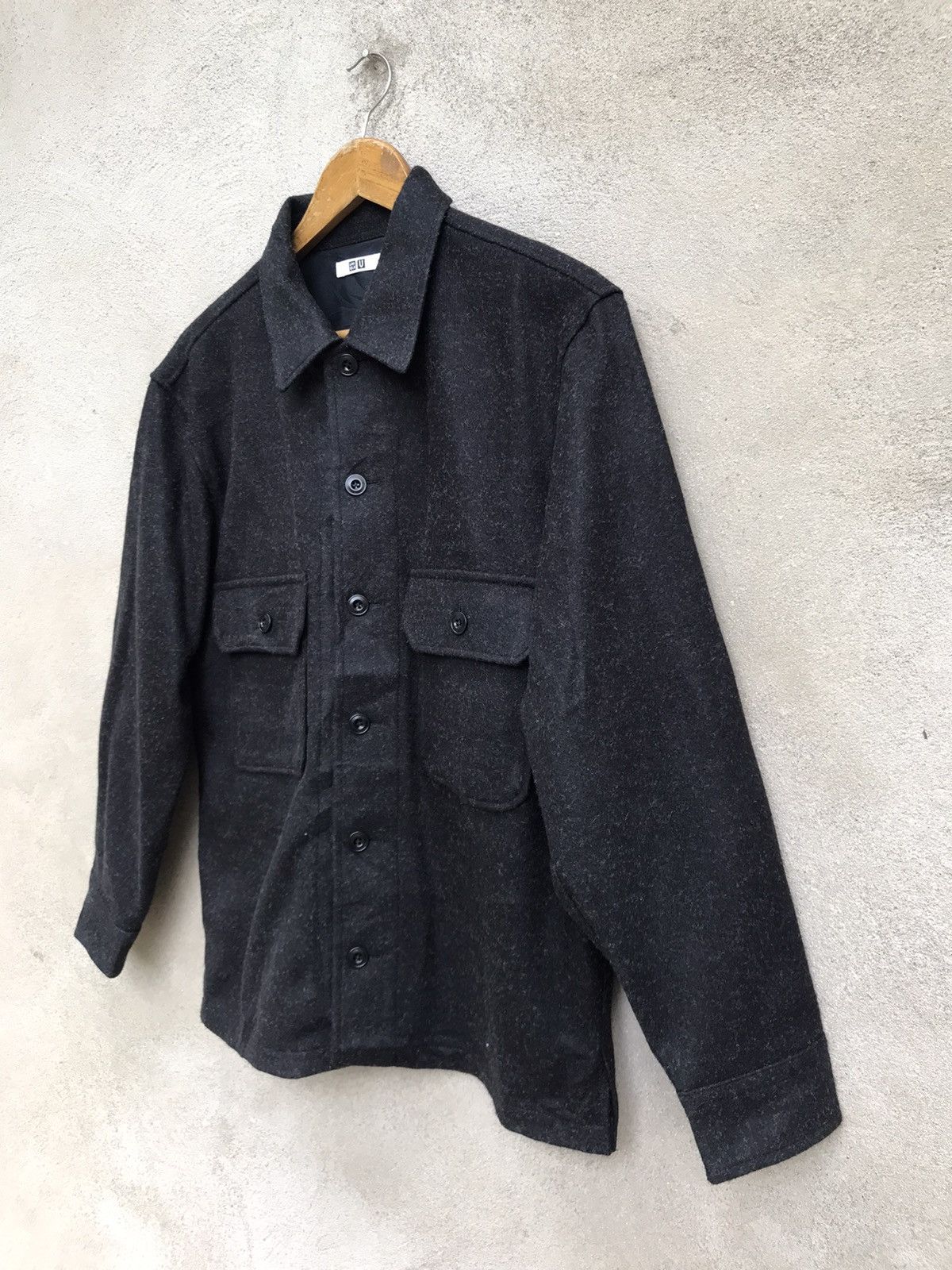 Lemaire × Undercover × Uniqlo UNIQLO X LEMAIRE XUNDERCOVER WORKWEAR WOOL JACKET OVERSIZED Size US M / EU 48-50 / 2 - 3 Thumbnail