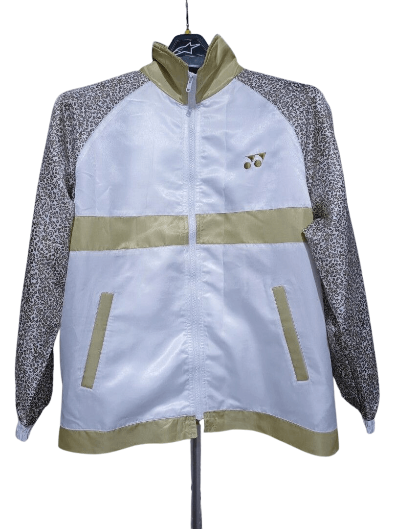 Japanese Brand × Vintage Vintage yonex gold floral windbreaker Size US S / EU 44-46 / 1 - 1 Thumbnail